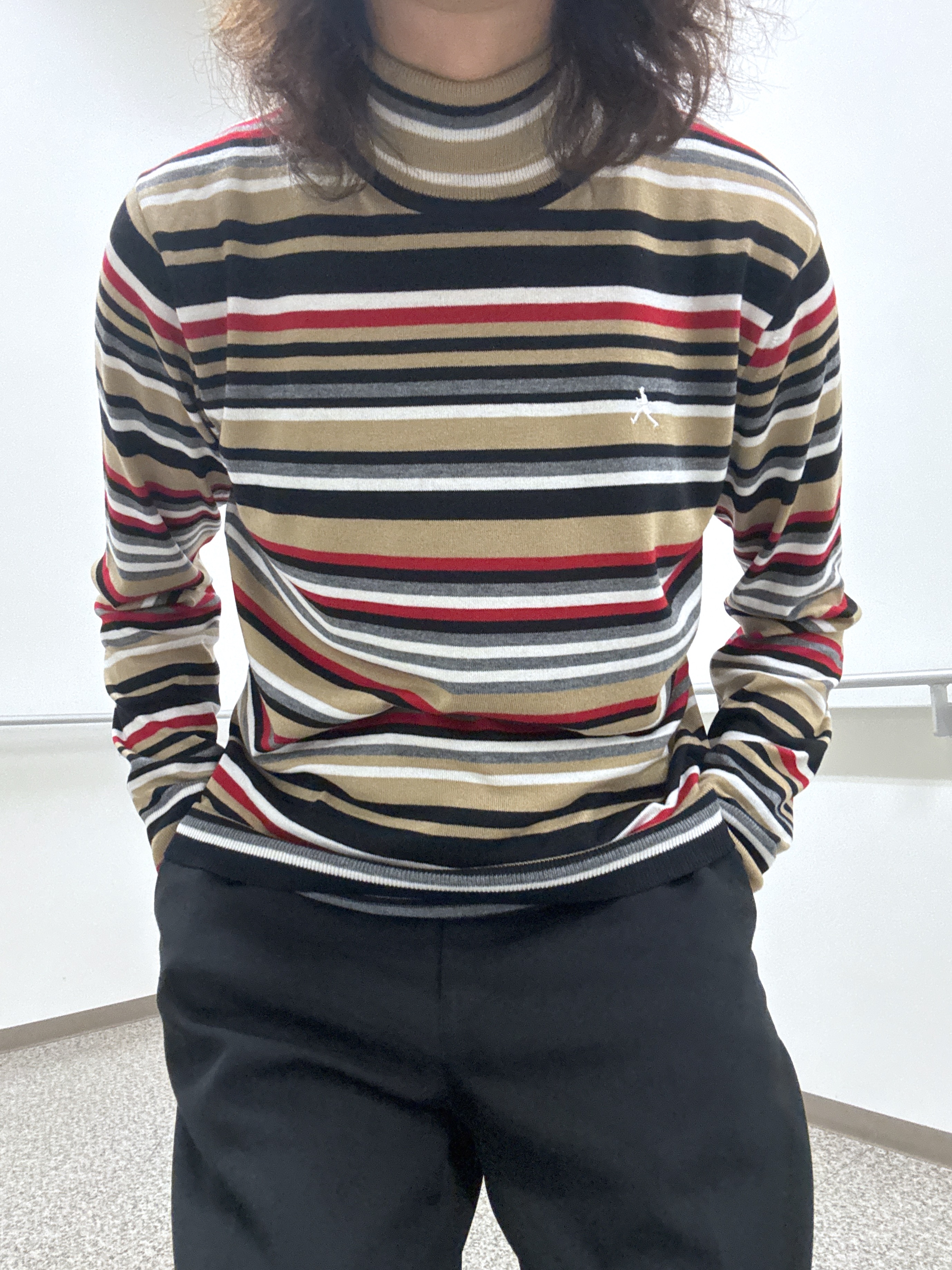 おーのさんの「TAKEO KIKUCHI｜【BOWLER HAT LABEL】シングルレザーライダースジャケット」を使ったコーディネート