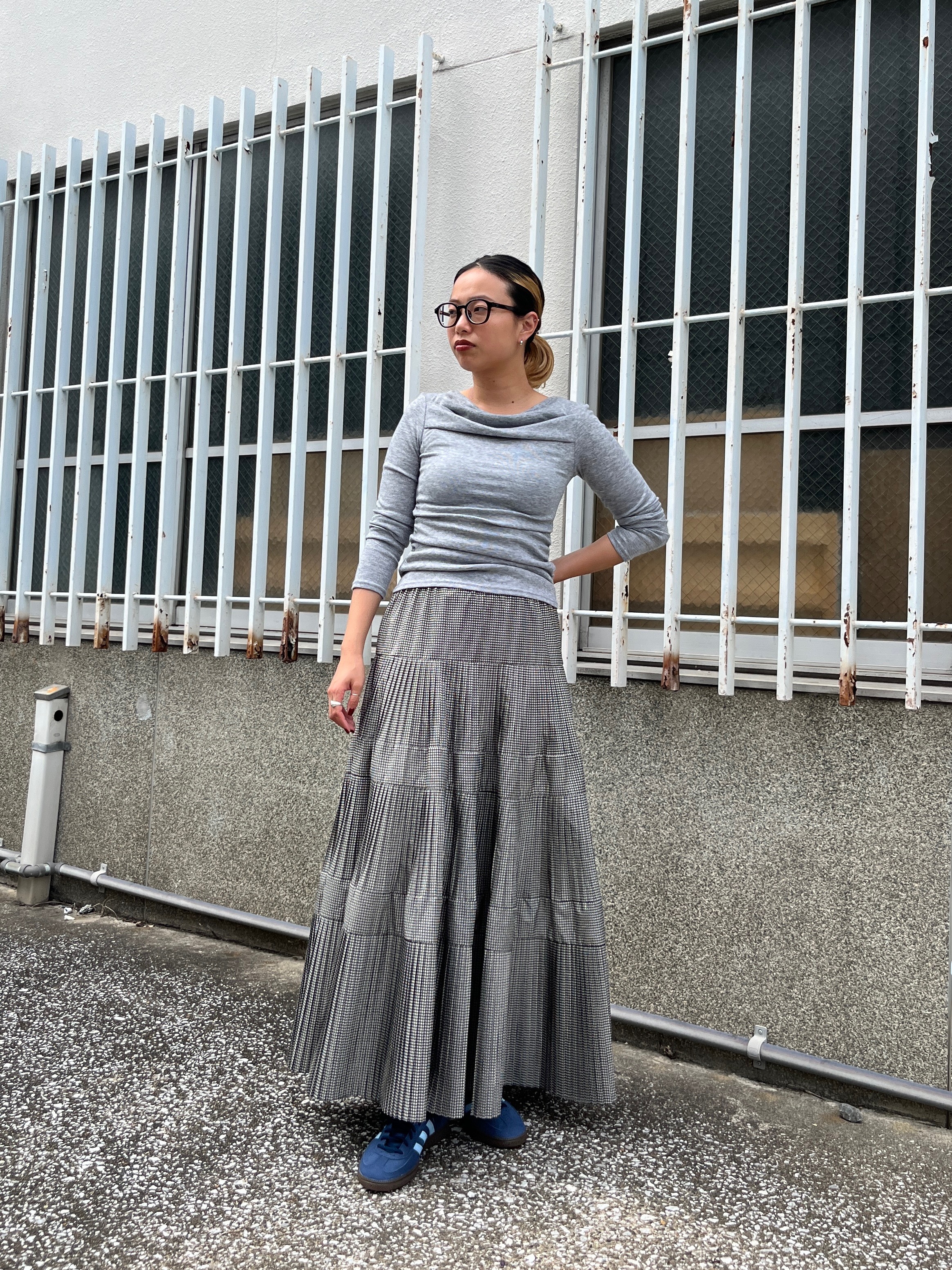 Harukaさんの「INDIVI｜ドレープカットソー」を使ったコーディネート