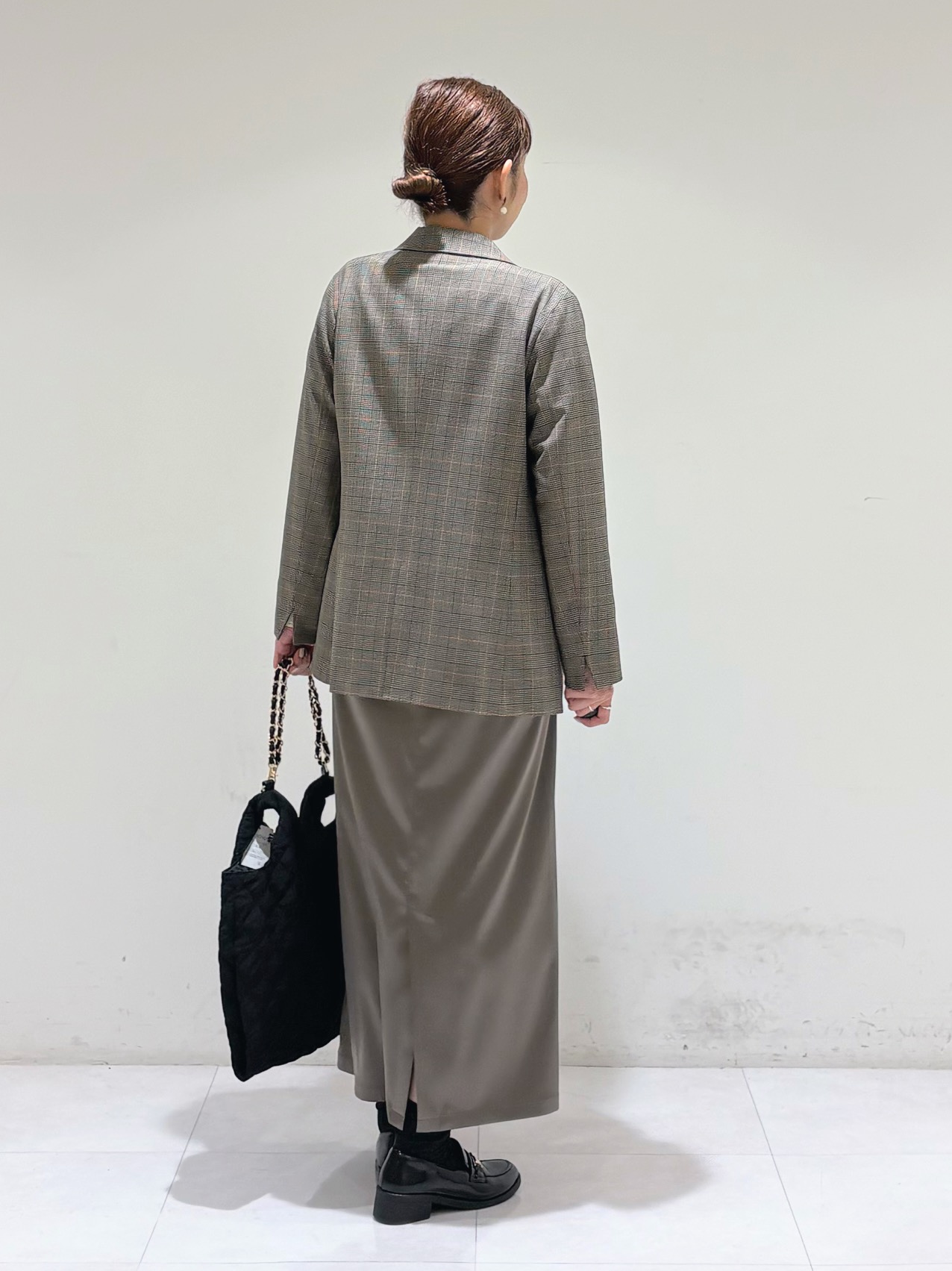 tsuyuさんの「INDIVI｜【洗濯機OK／ストレッチ◎】秋はじめのダブルジャケット」を使ったコーディネート