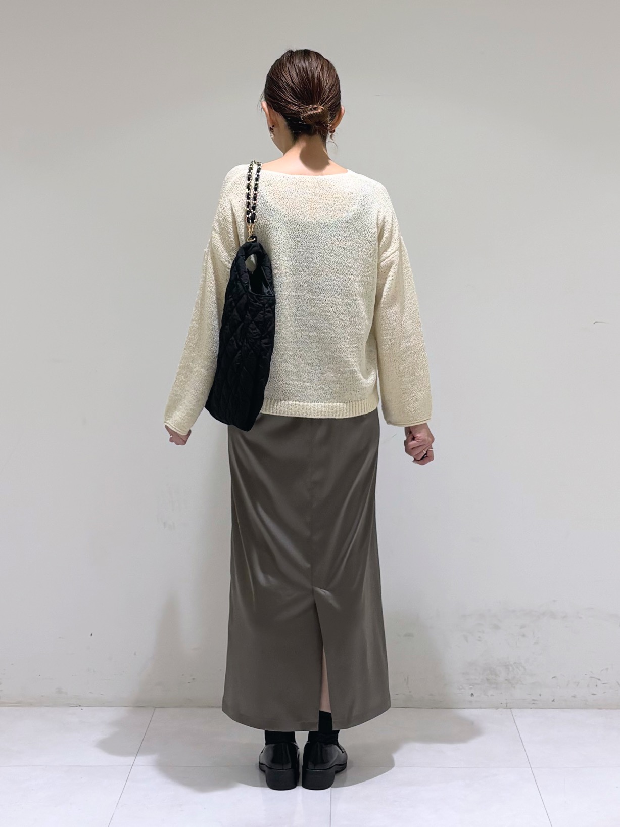 tsuyuさんの「INDIVI｜【洗濯機OK／ストレッチ◎】秋はじめのダブルジャケット」を使ったコーディネート