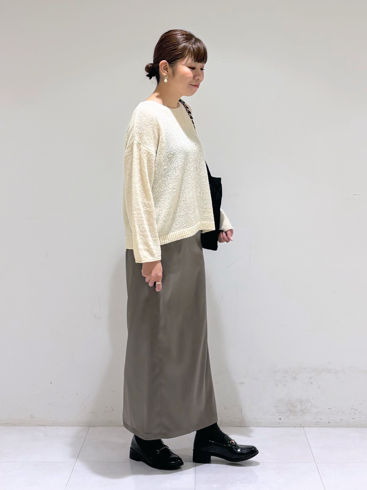 tsuyuさんの「INDIVI｜【洗濯機OK／ストレッチ◎】秋はじめのダブルジャケット」を使ったコーディネート