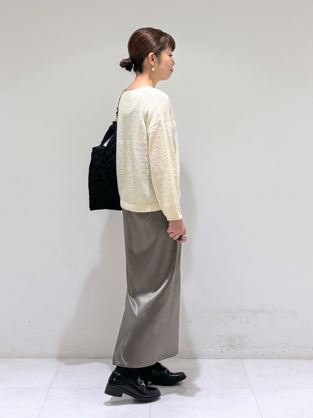 tsuyuさんの「INDIVI｜【洗濯機OK／ストレッチ◎】秋はじめのダブルジャケット」を使ったコーディネート