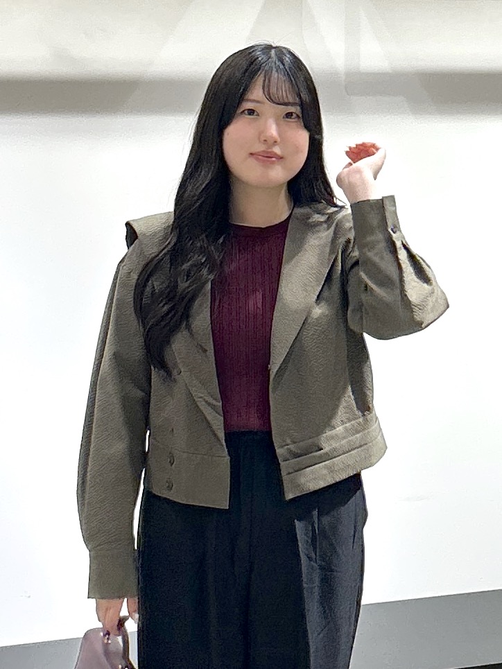 sayaさんの「OPAQUE.CLIP｜【es】セーラーカラーブラウス《洗濯機OK》」を使ったコーディネート