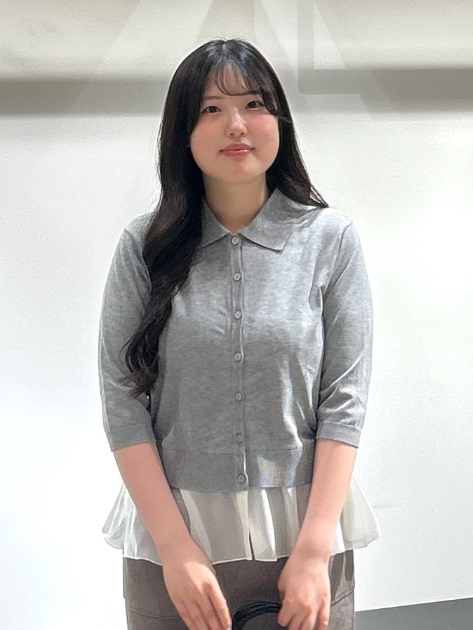 sayaさんの「OPAQUE.CLIP｜裾シアードッキングニット【洗濯機OK】」を使ったコーディネート