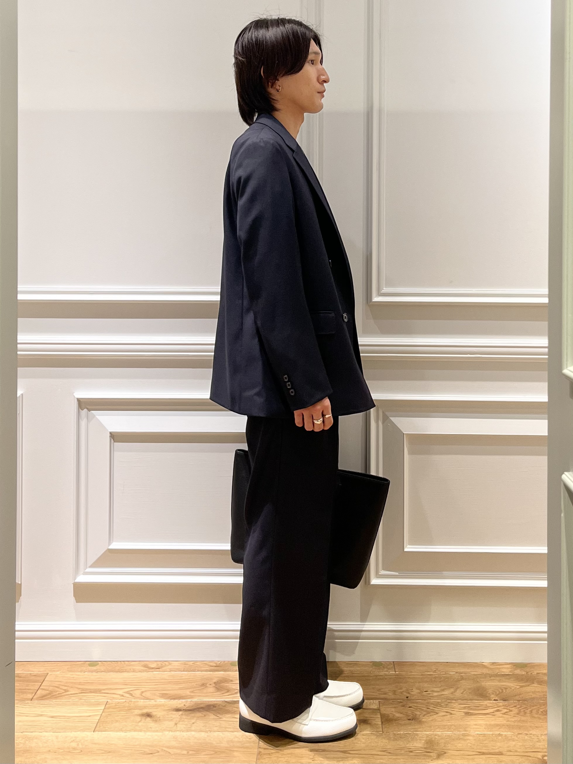 Watanabeさんの「DRESSTERIOR｜【セットアップ可】イージーケア ウールブレンドジャケット」を使ったコーディネート