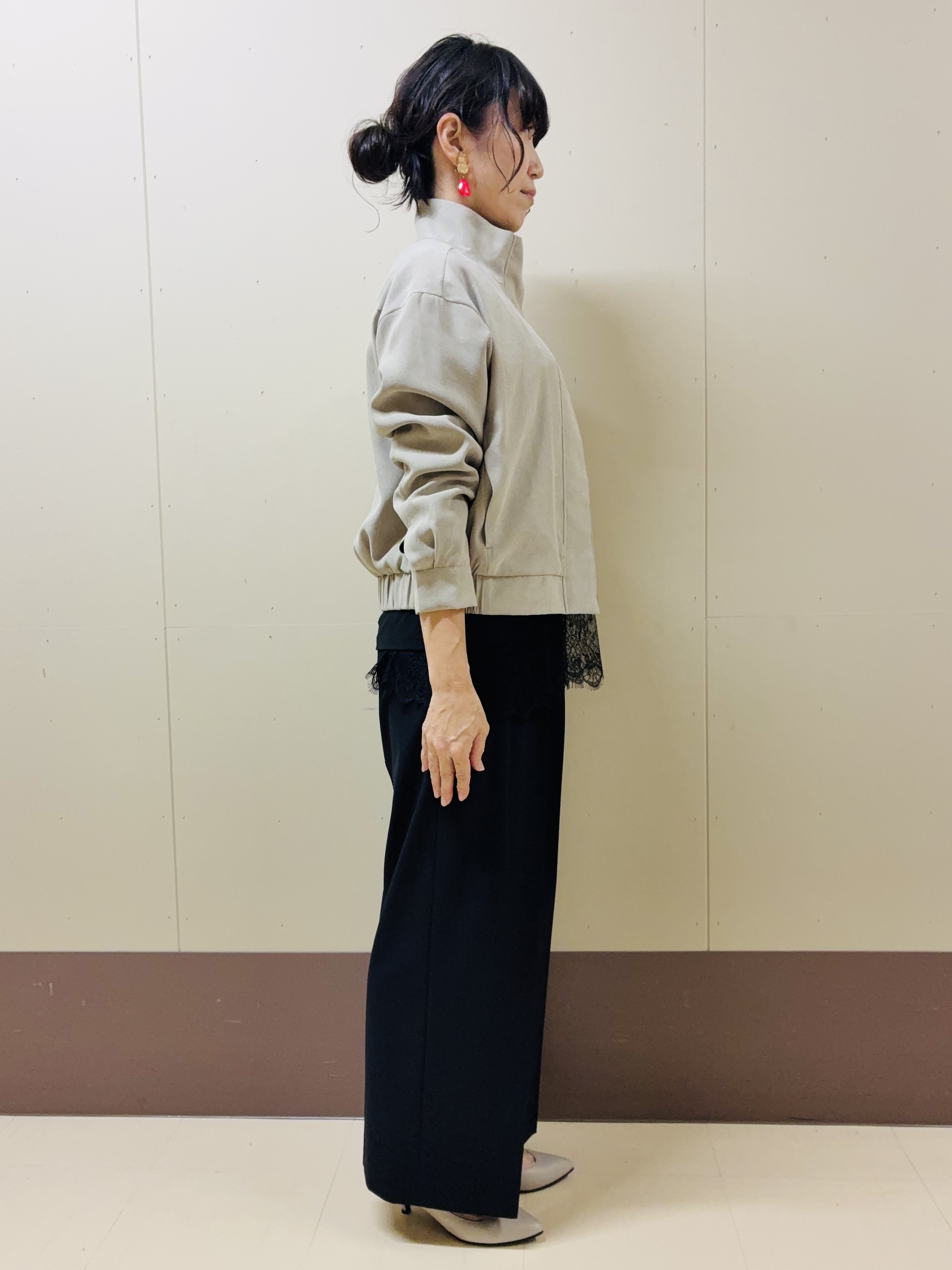 Noriさんの「UNTITLED｜【1枚でもセットでも】レースキャミ付きプルオーバー」を使ったコーディネート