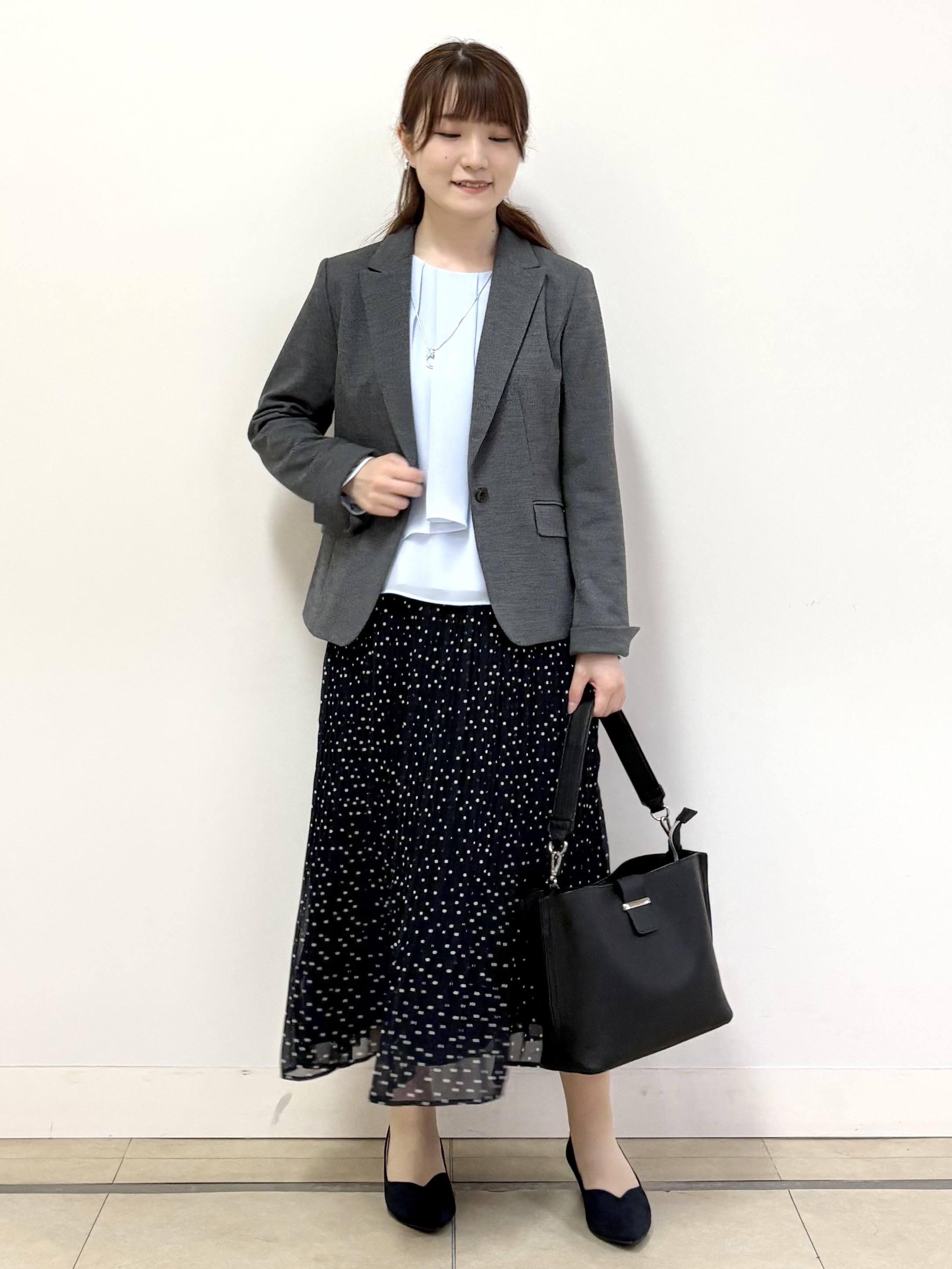 mikiさんの「Reflect｜【SS-4Lサイズ／セットアップ可】匠ジャケット／ベーシックテーラード」を使ったコーディネート
