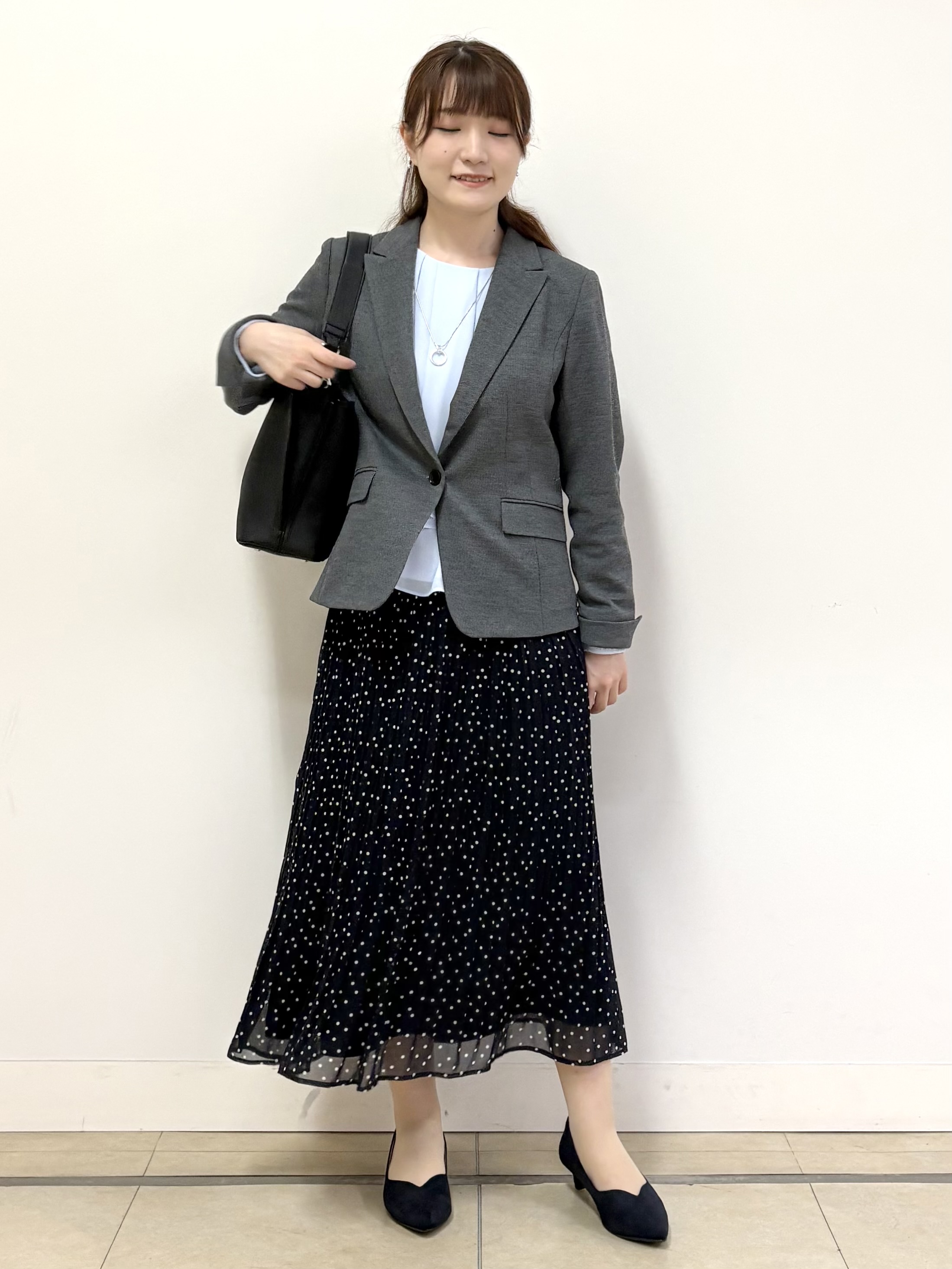 mikiさんの「Reflect｜【SS-4Lサイズ／セットアップ可】匠ジャケット／ベーシックテーラード」を使ったコーディネート