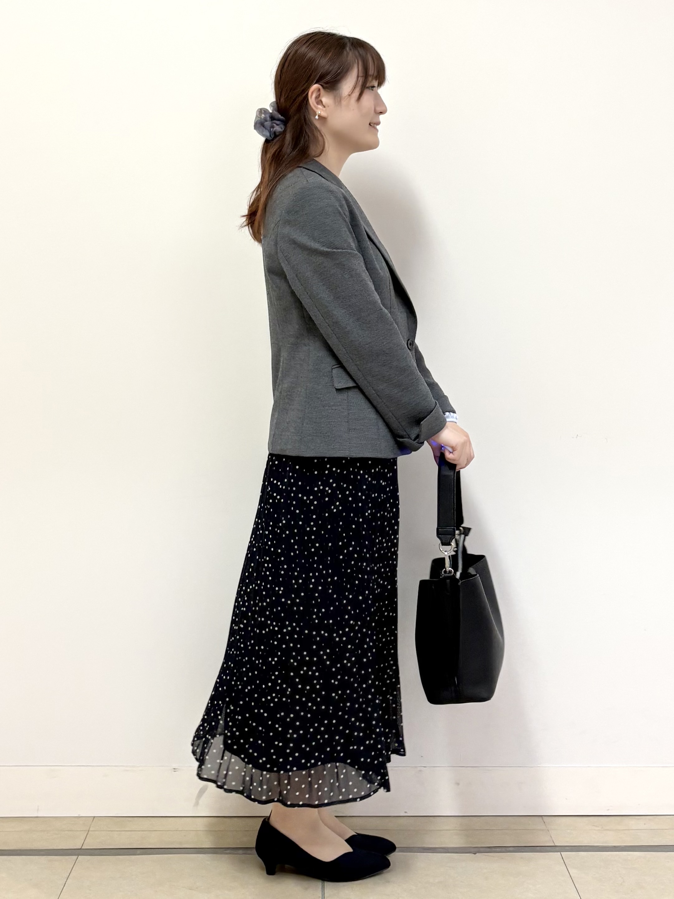 mikiさんの「Reflect｜【SS-4Lサイズ／セットアップ可】匠ジャケット／ベーシックテーラード」を使ったコーディネート