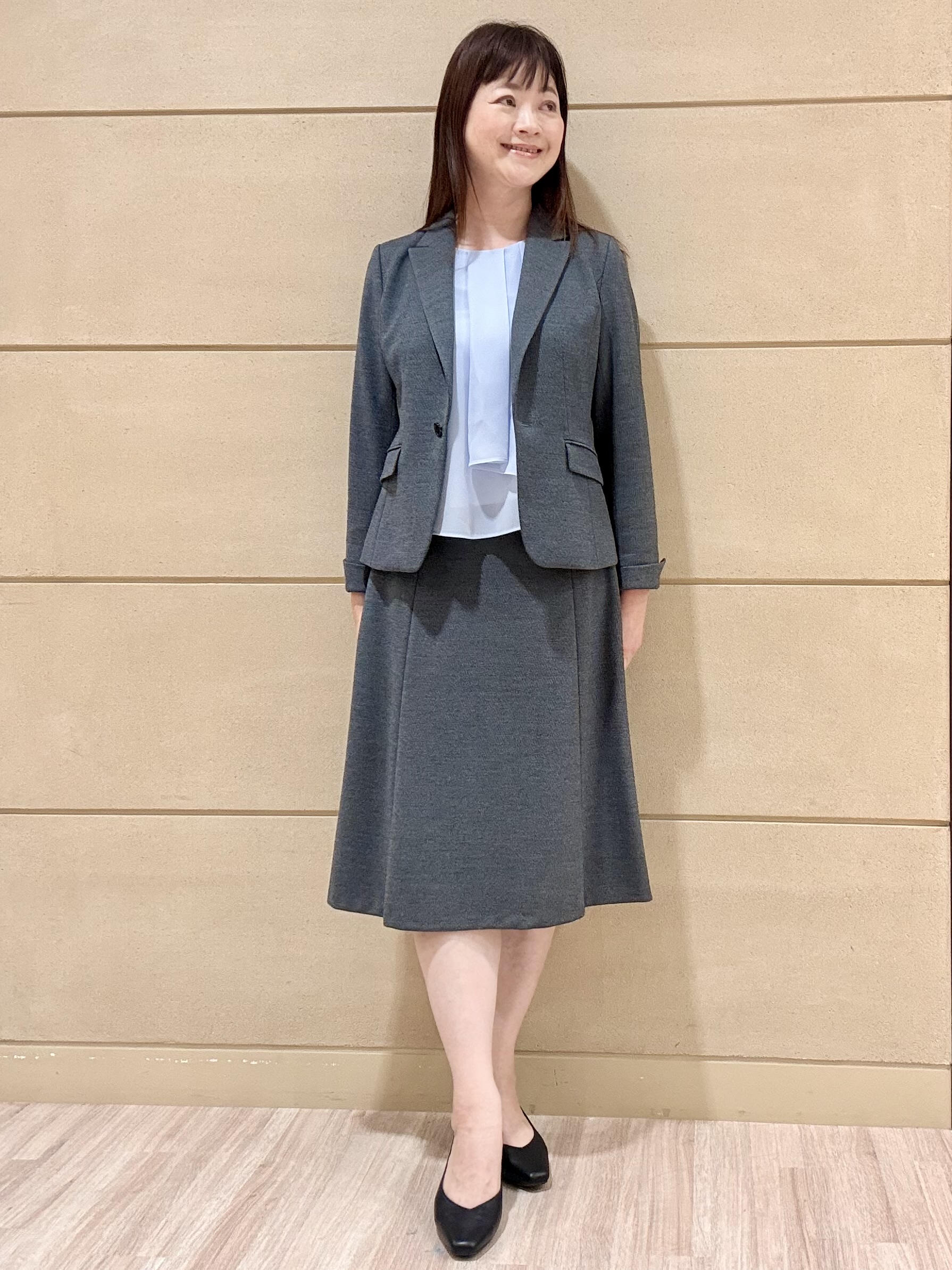 Marさんの「Reflect｜【SS-4Lサイズ／セットアップ可】匠ジャケット／ベーシックテーラード」を使ったコーディネート