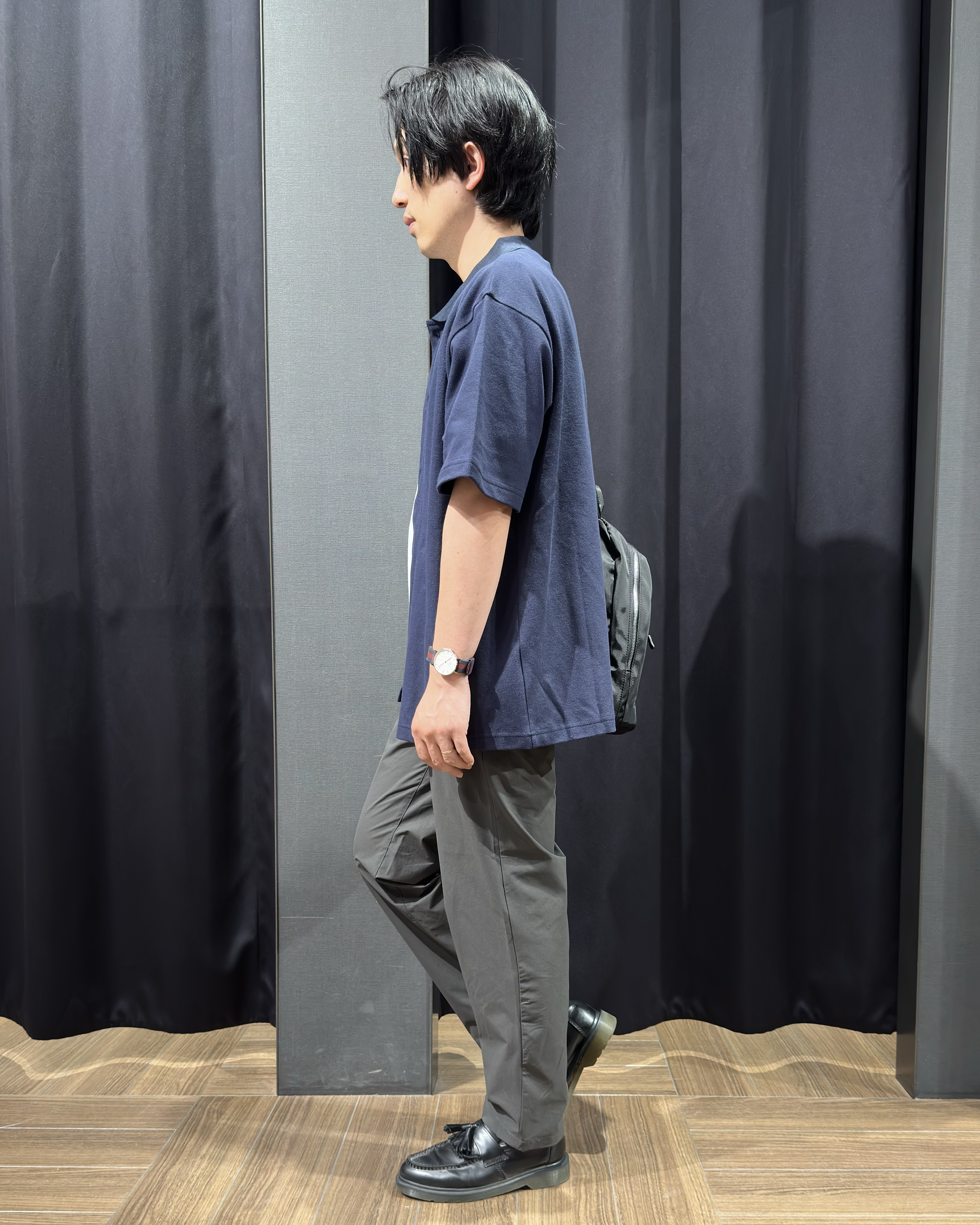 tomoyaさんの「THE SHOP TK｜【半袖シャツ＋インナー セットアイテム】カノコ半袖シャツ＆半袖Tシャツ」を使ったコーディネート