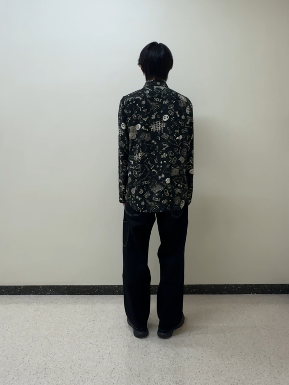 平畑慶さんの「TAKEO KIKUCHI｜【BOWLER HAT LABEL】エクスプローラー 11ozカラーデニム」を使ったコーディネート