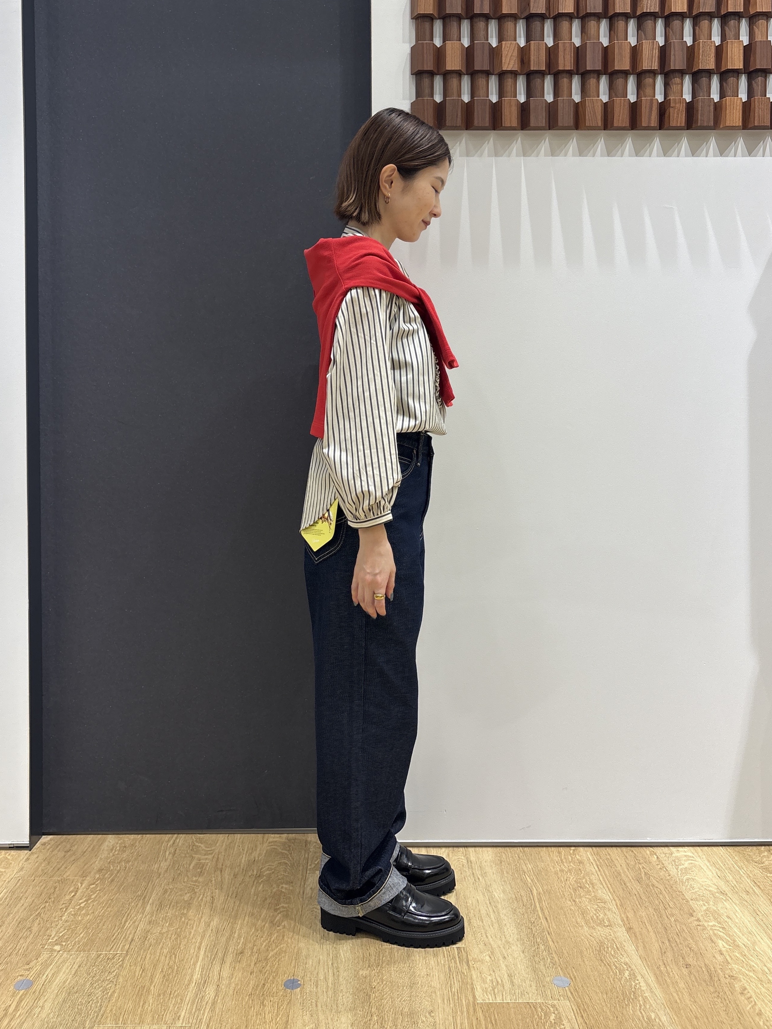 risaさんの「Dessin｜【UVカット】フロントフリルブラウス」を使ったコーディネート