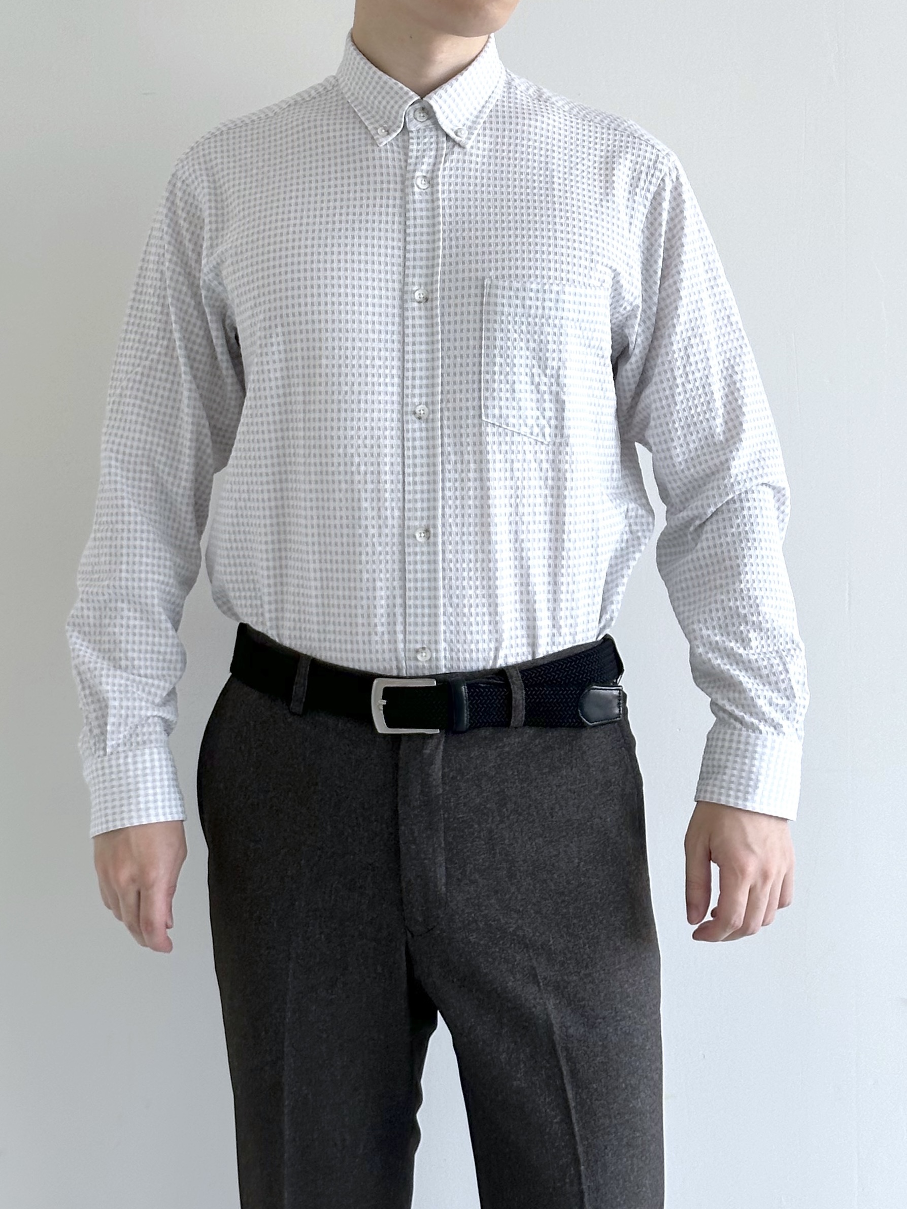 イッシーさんの「TAKEO KIKUCHI｜ウールライクキャットフット ジャケット」を使ったコーディネート