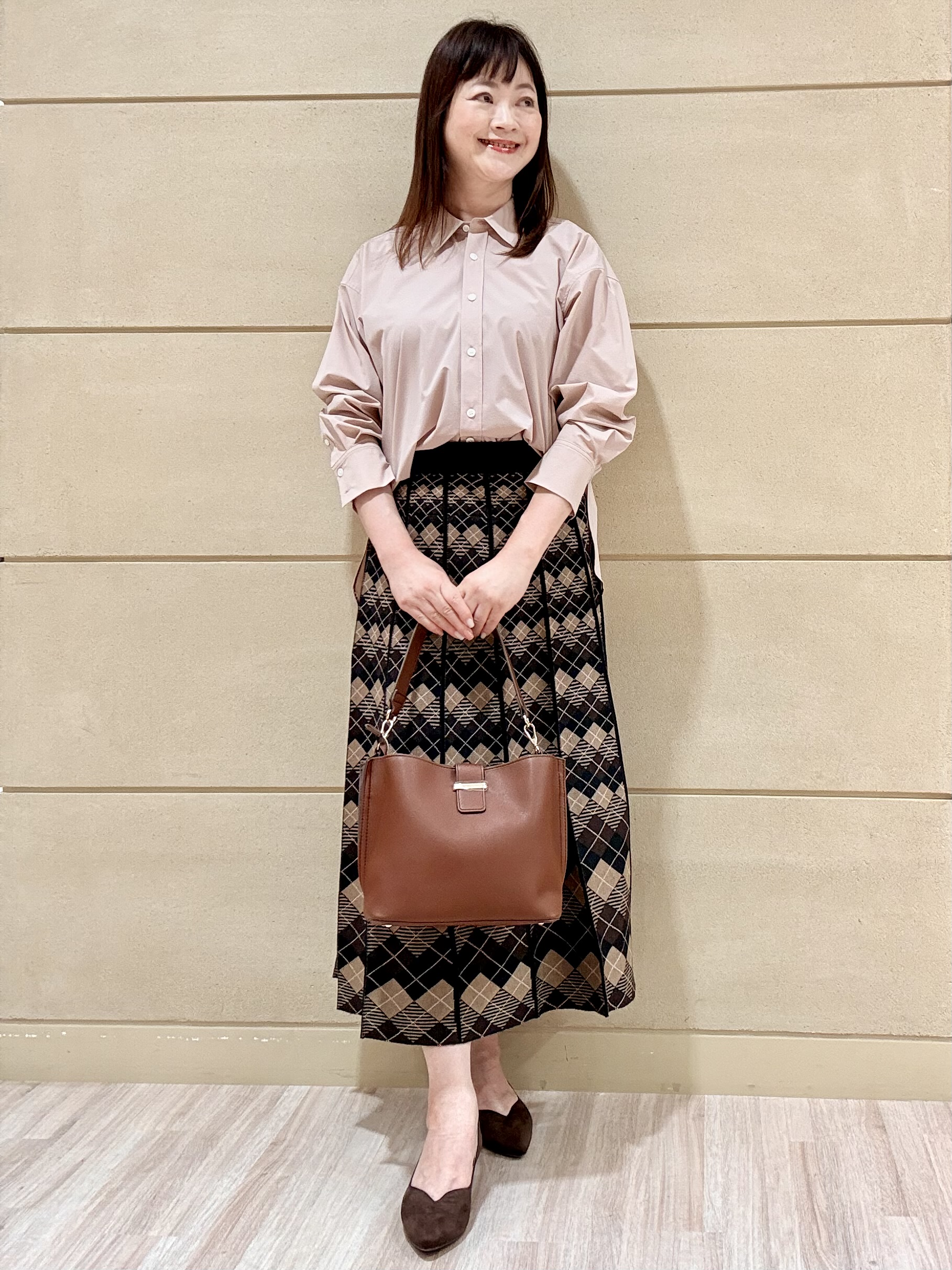 Marさんの「Reflect｜【羽織◎】オフボディシルエットシャツ」を使ったコーディネート