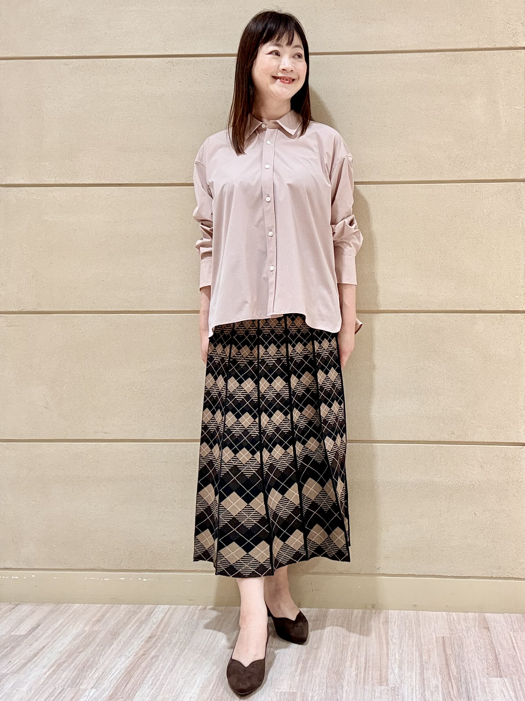 Marさんの「Reflect｜【羽織◎】オフボディシルエットシャツ」を使ったコーディネート