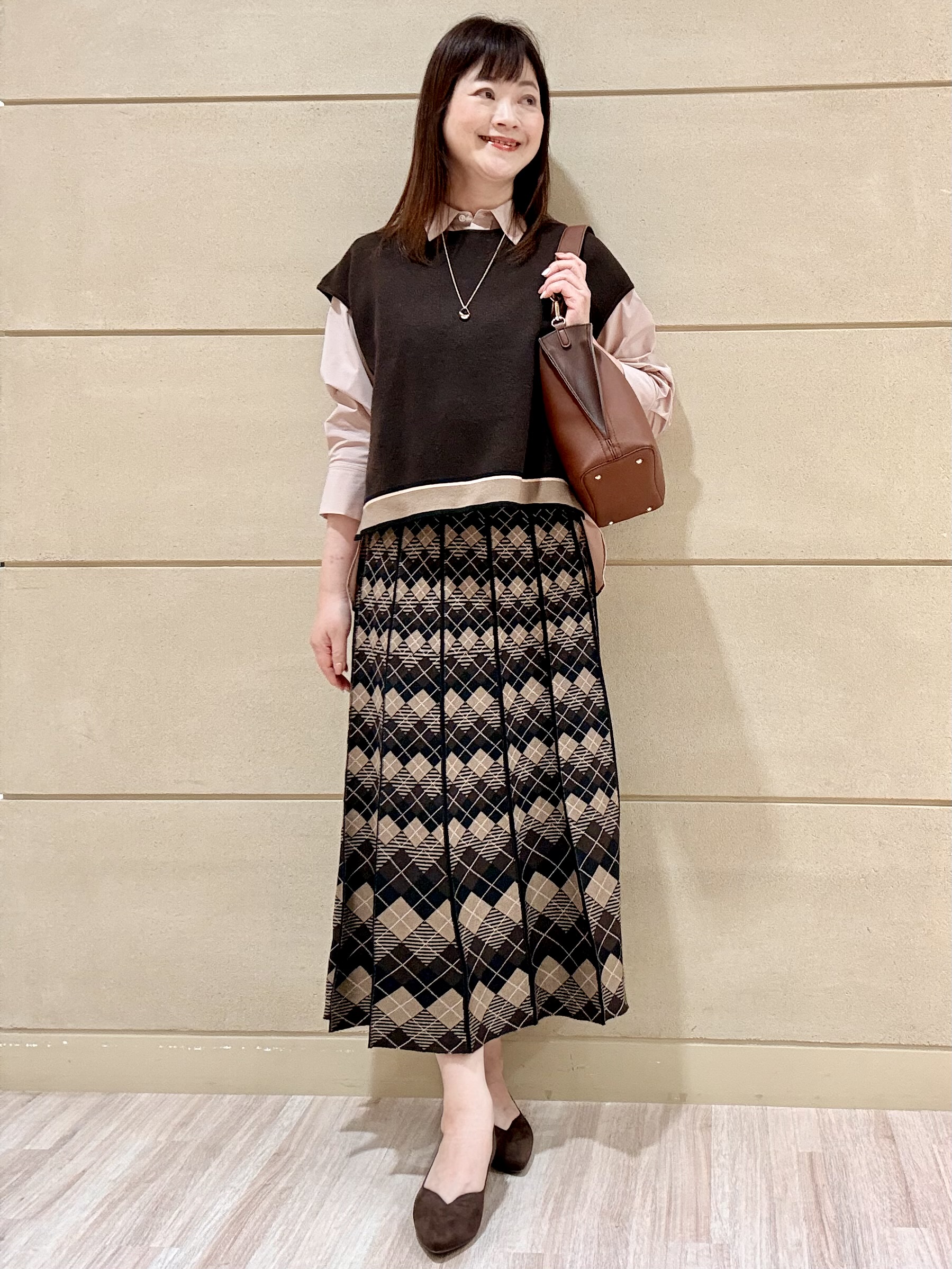 Marさんの「Reflect｜【羽織◎】オフボディシルエットシャツ」を使ったコーディネート