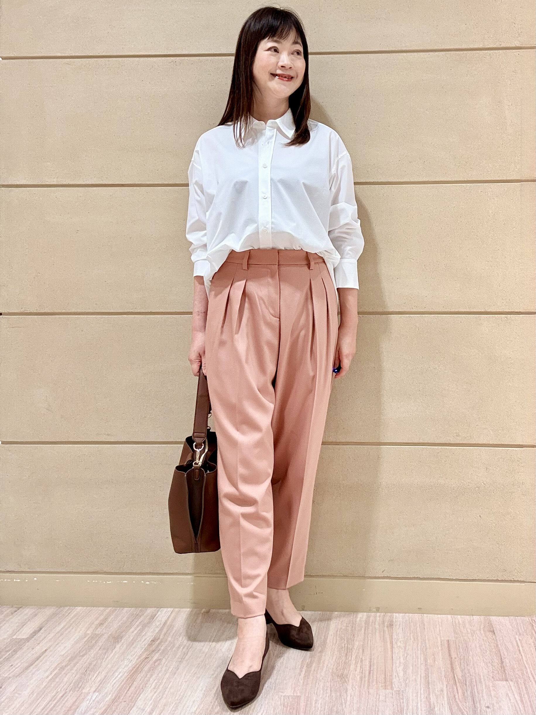 Marさんの「Reflect｜【羽織◎】オフボディシルエットシャツ」を使ったコーディネート