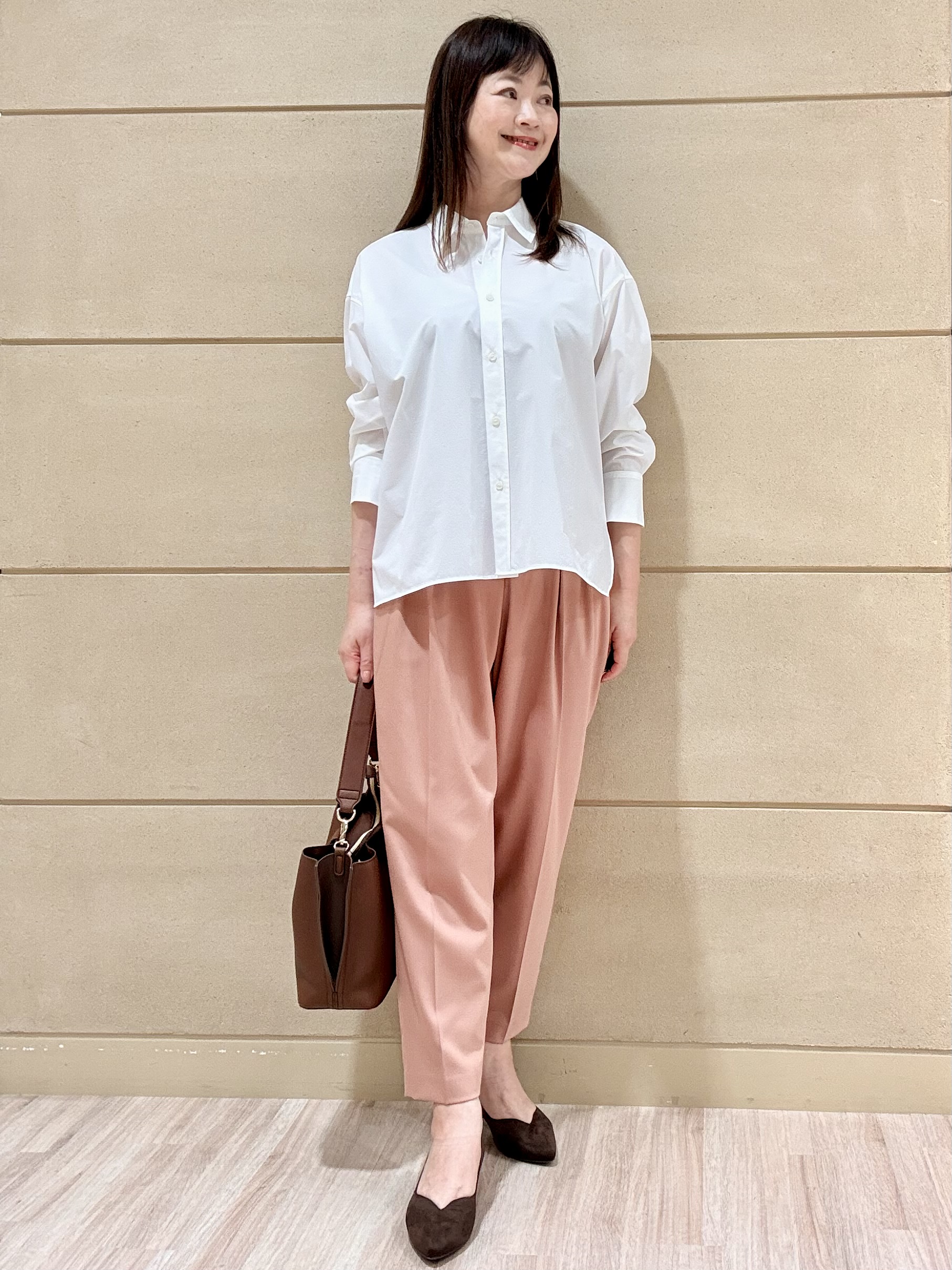 Marさんの「Reflect｜【羽織◎】オフボディシルエットシャツ」を使ったコーディネート