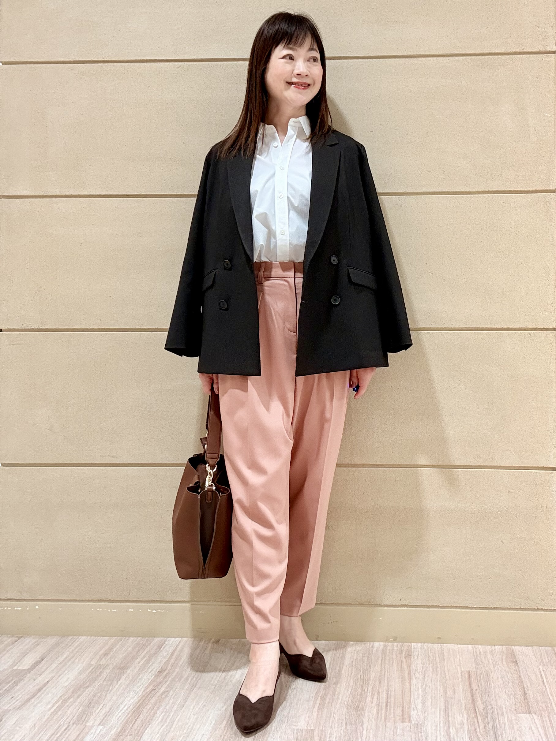 Marさんの「Reflect｜【羽織◎】オフボディシルエットシャツ」を使ったコーディネート