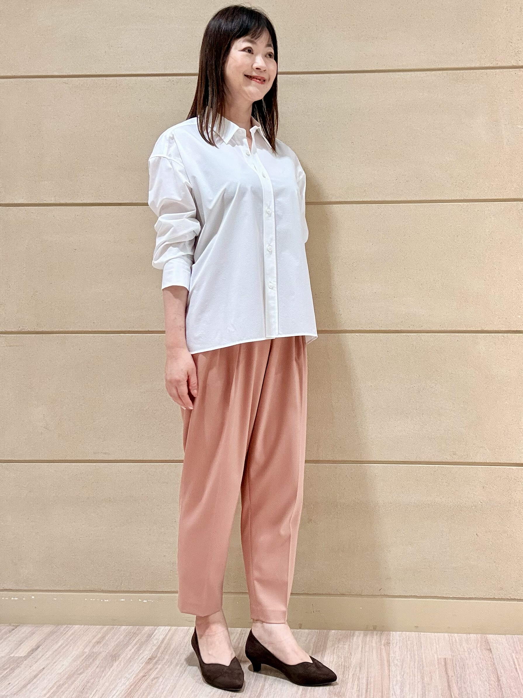 Marさんの「Reflect｜【羽織◎】オフボディシルエットシャツ」を使ったコーディネート