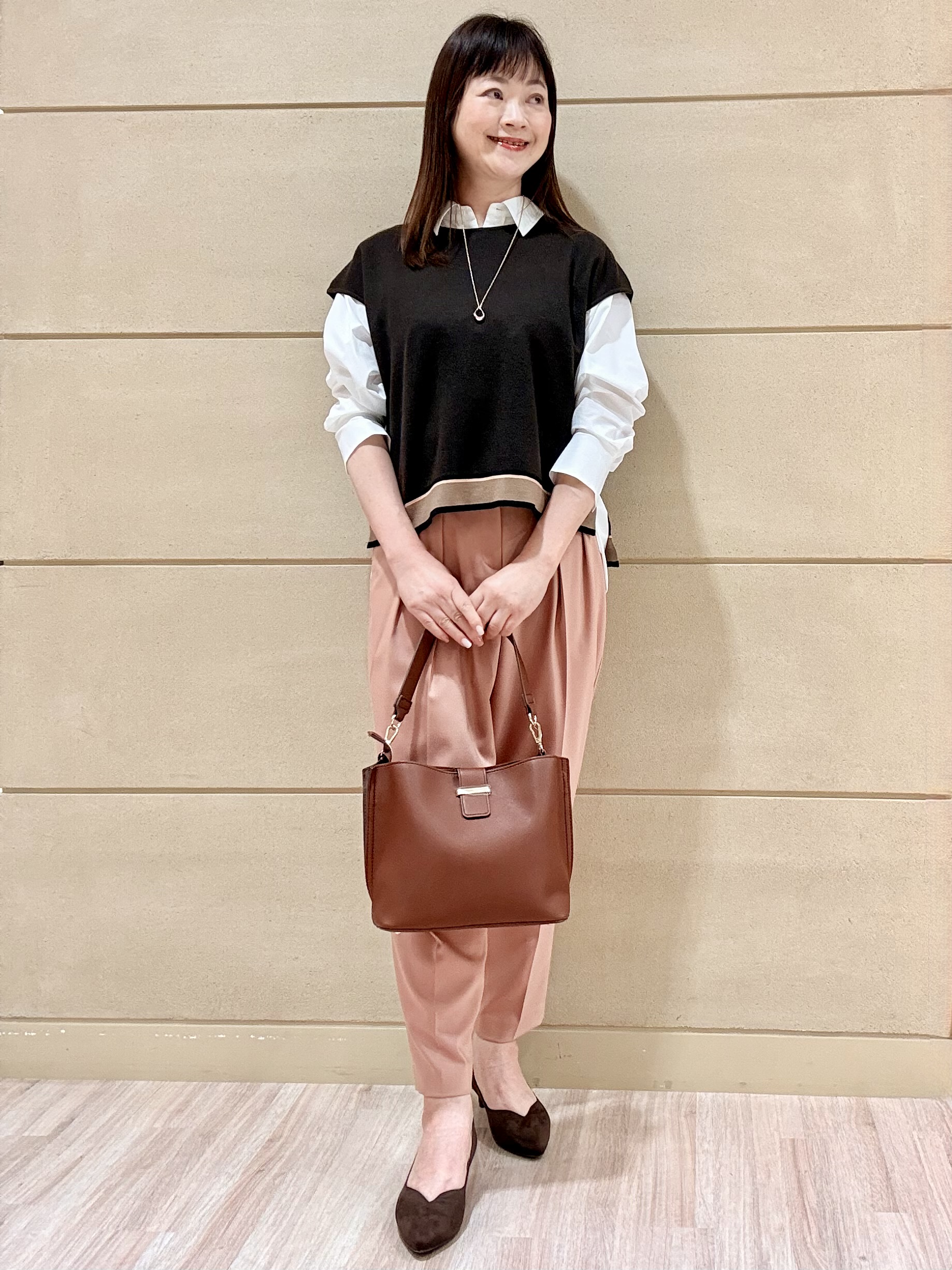 Marさんの「Reflect｜【羽織◎】オフボディシルエットシャツ」を使ったコーディネート