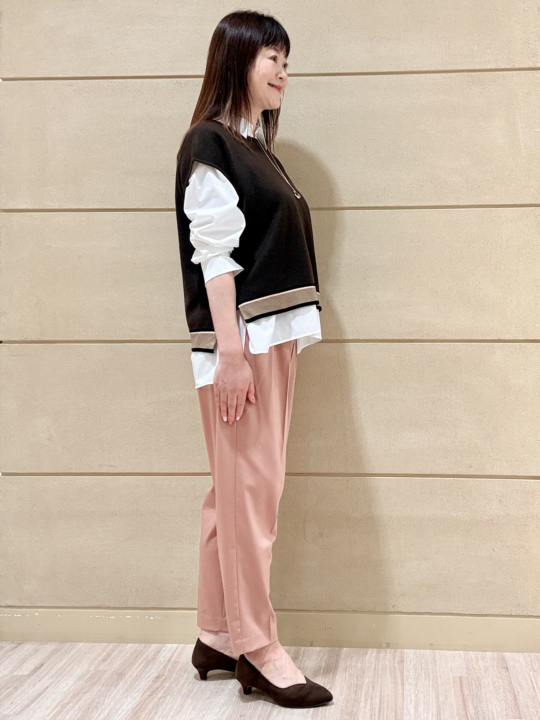 Marさんの「Reflect｜【羽織◎】オフボディシルエットシャツ」を使ったコーディネート