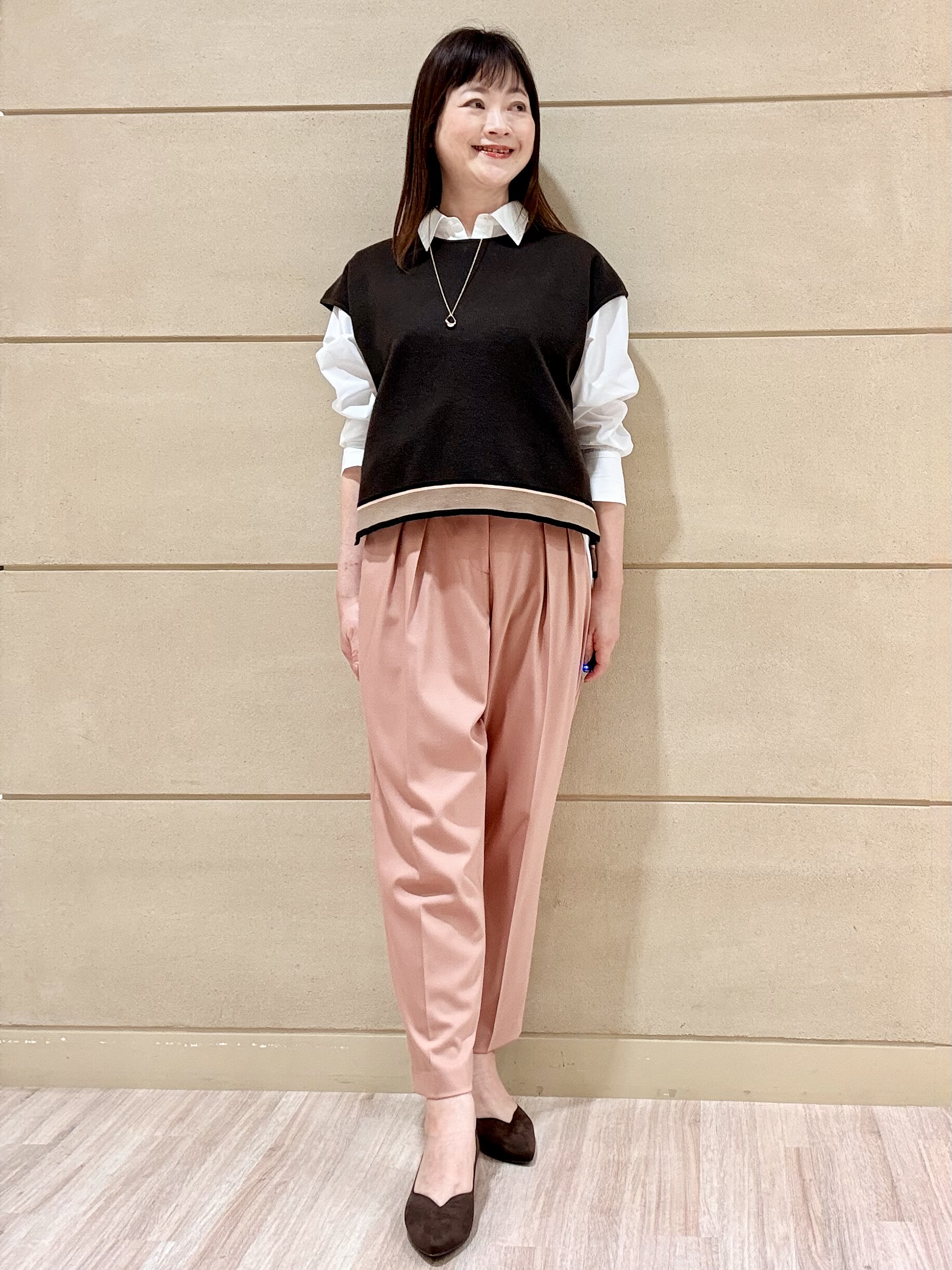Marさんの「Reflect｜【羽織◎】オフボディシルエットシャツ」を使ったコーディネート
