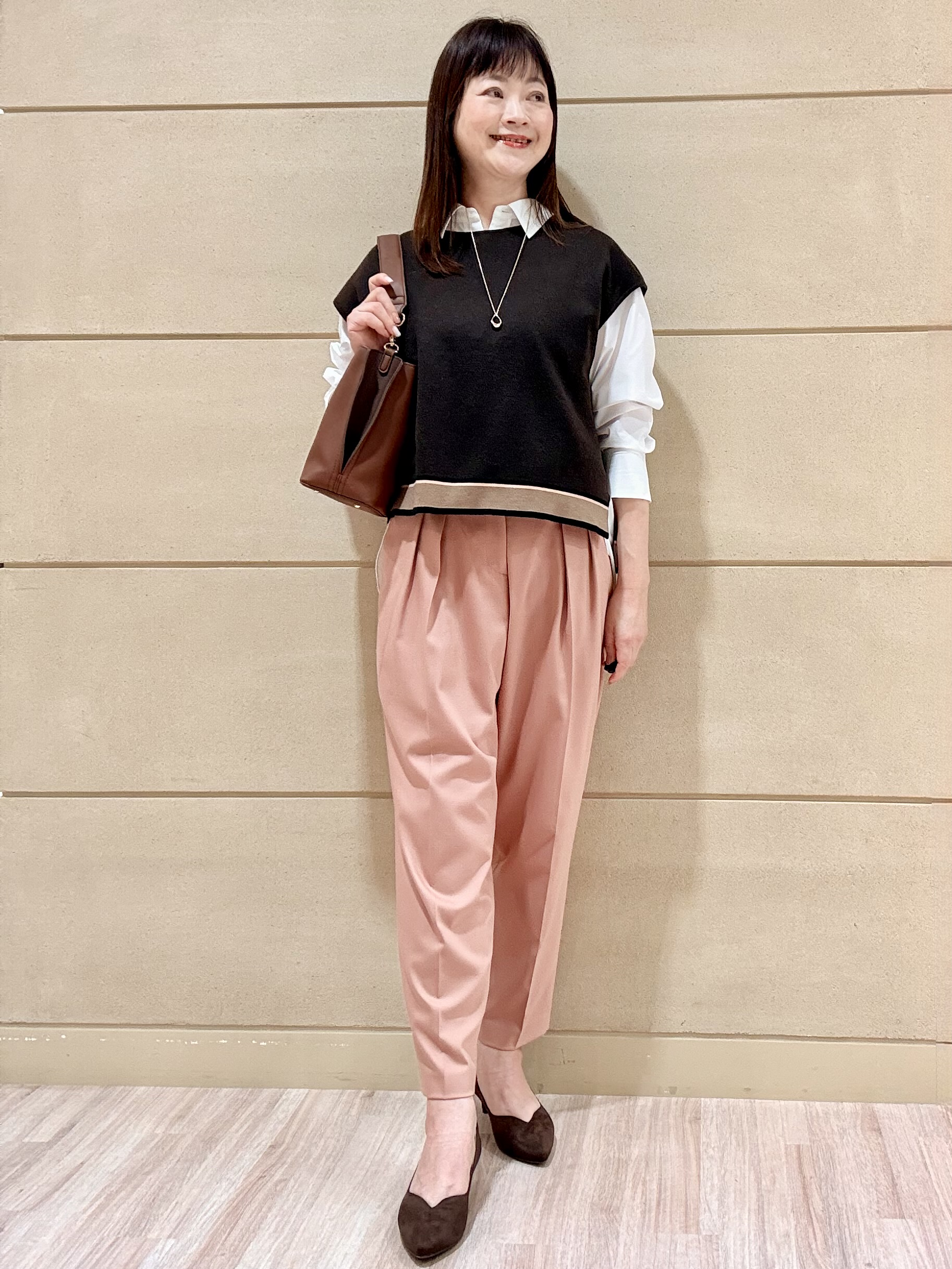 Marさんの「Reflect｜【羽織◎】オフボディシルエットシャツ」を使ったコーディネート