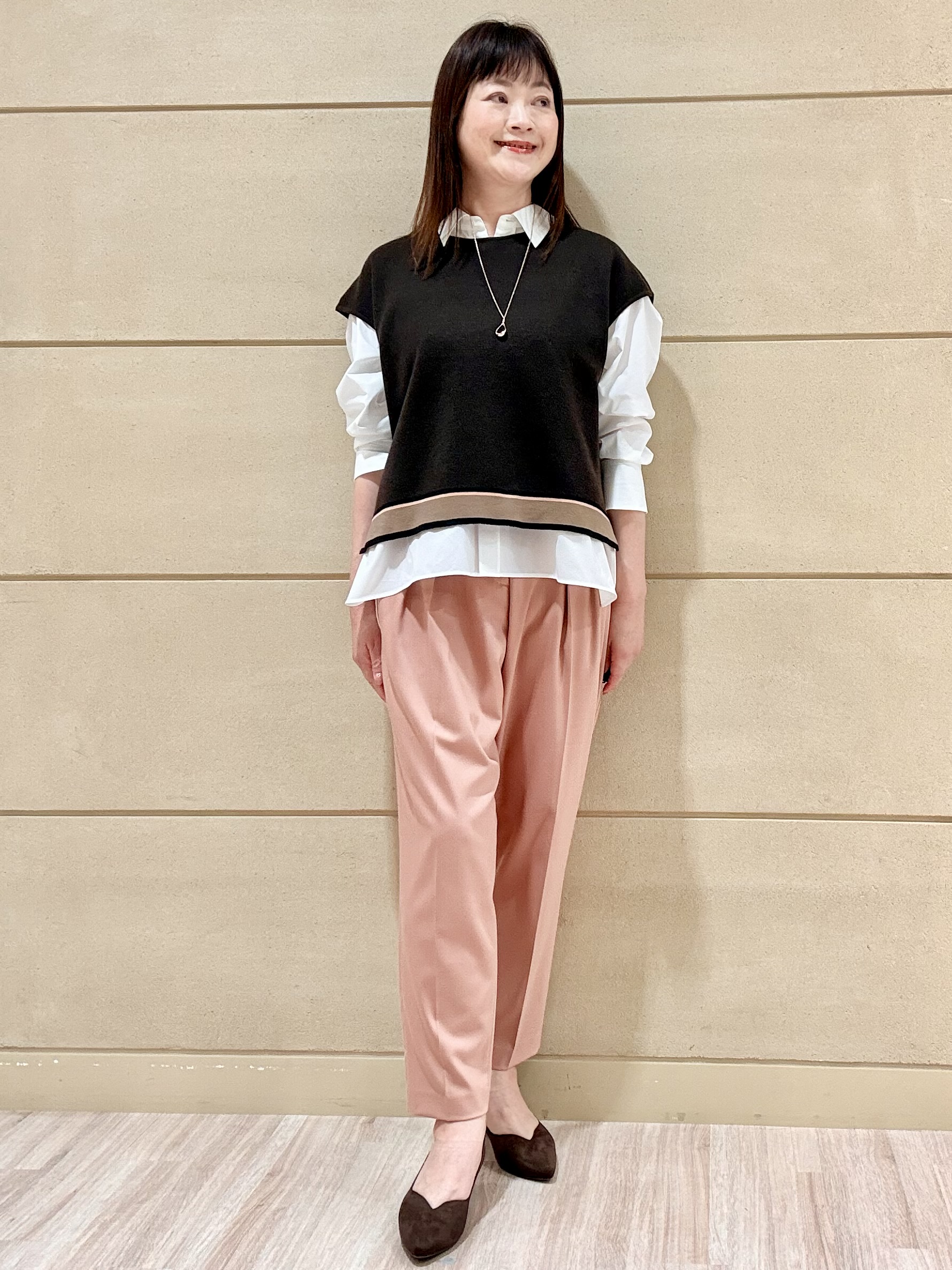 Marさんの「Reflect｜【羽織◎】オフボディシルエットシャツ」を使ったコーディネート