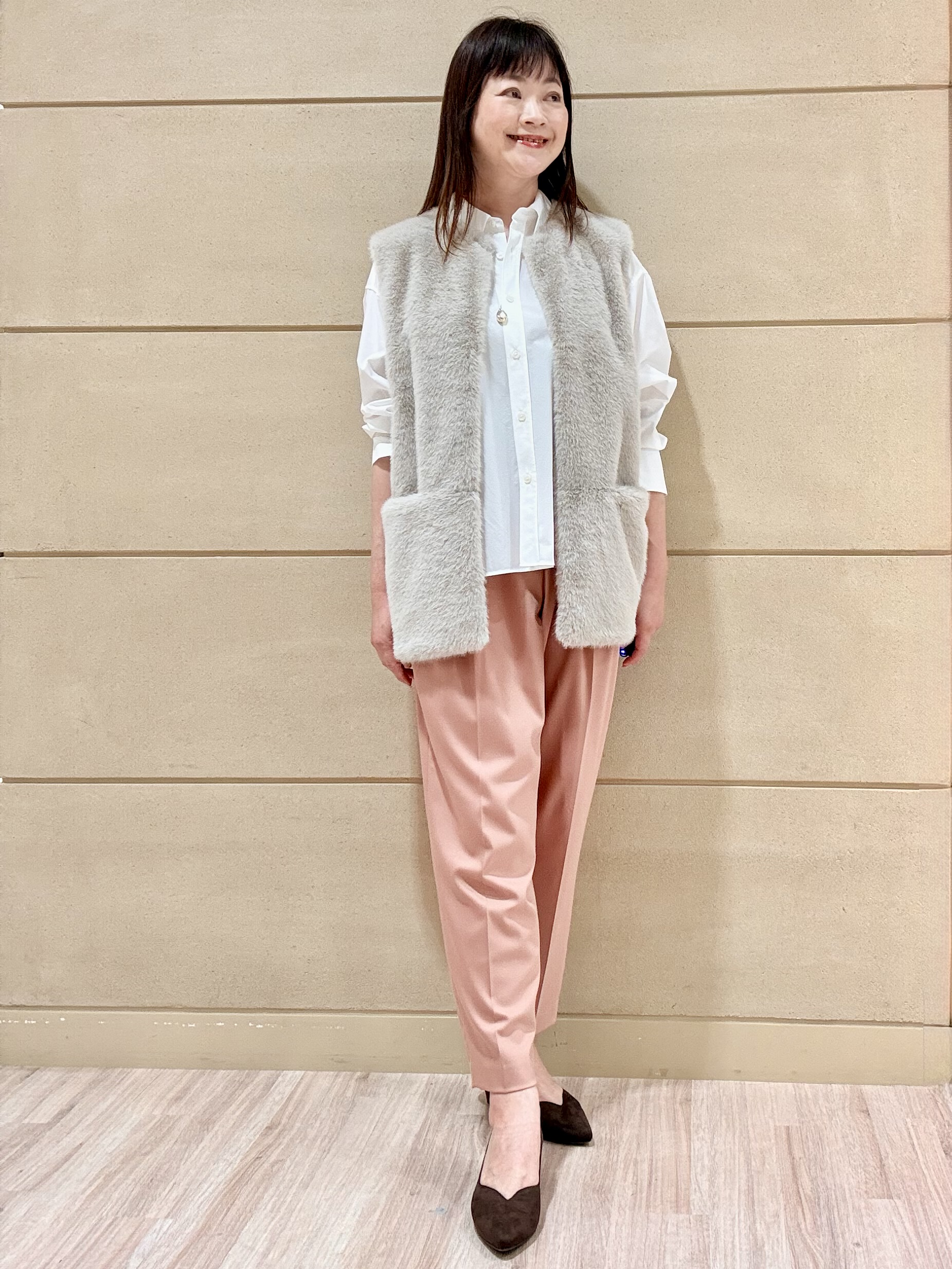 Marさんの「Reflect｜【羽織◎】オフボディシルエットシャツ」を使ったコーディネート