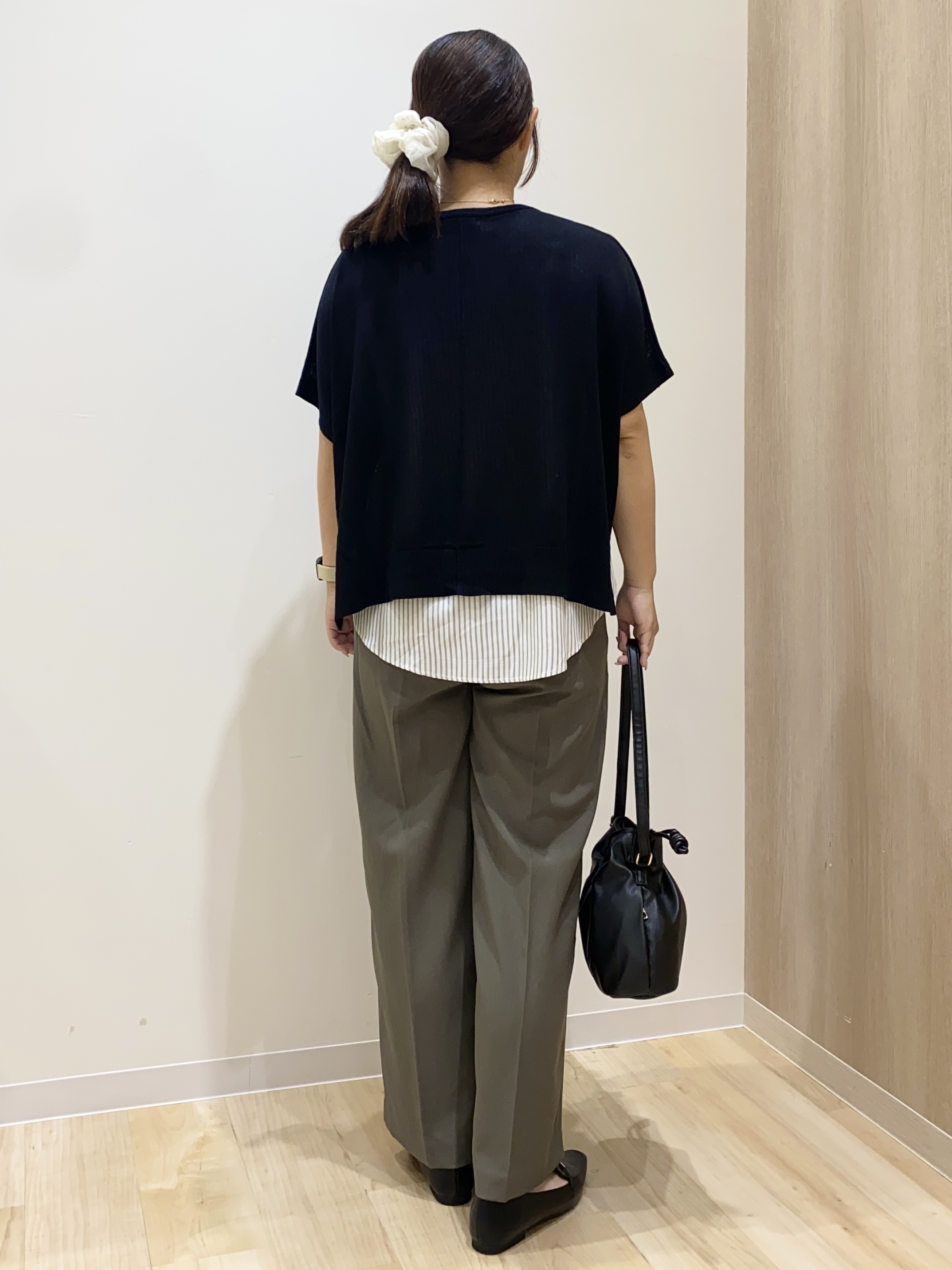 HANAさんの「grove｜【体系カバー◎】ニット&times;インナーシャツタンクSET」を使ったコーディネート