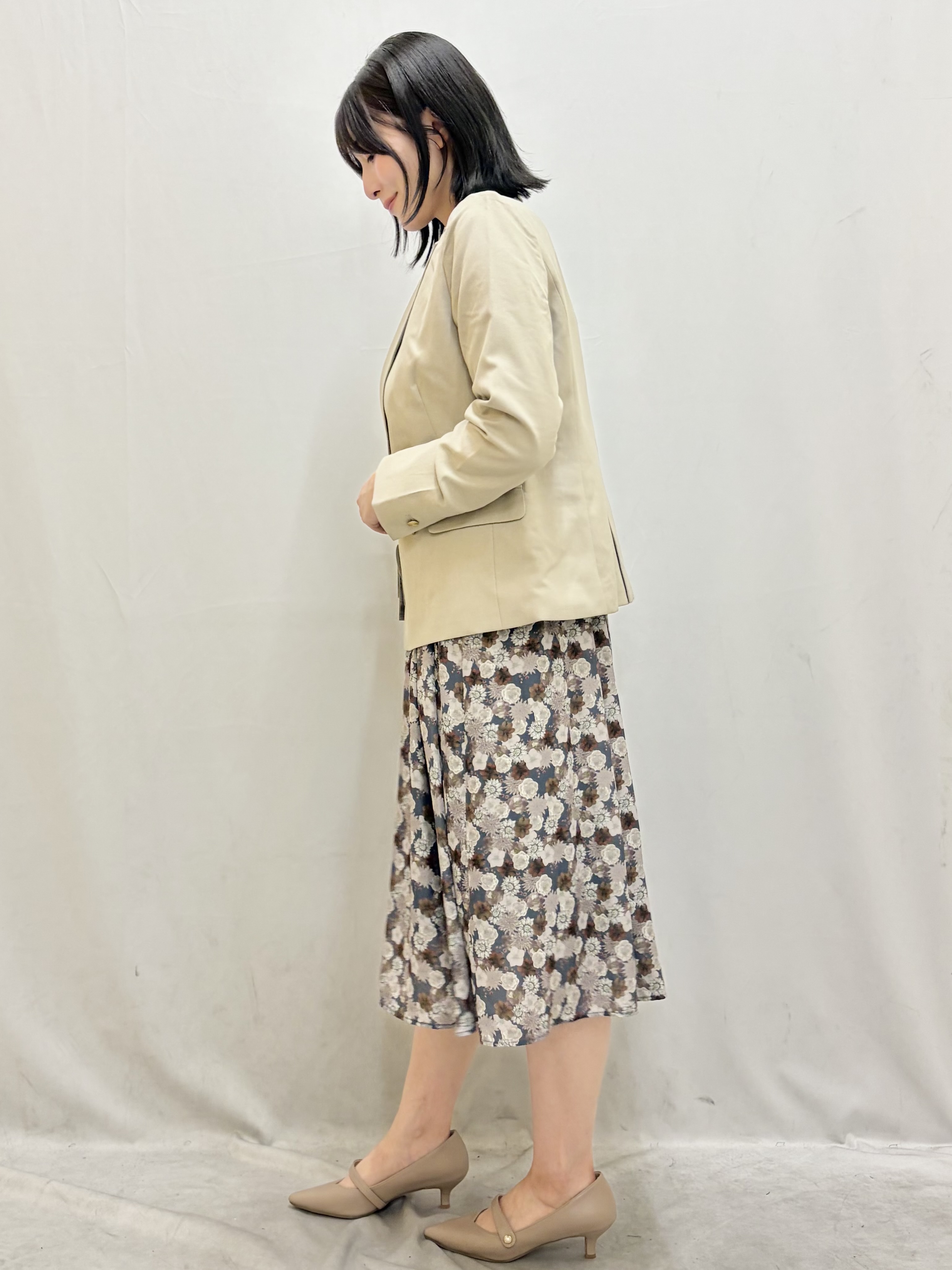 kasumiさんの「index｜【セットアップ対応】ダブルブレストジャケット《洗濯機OK／イージーアイロン／防シワ》」を使ったコーディネート