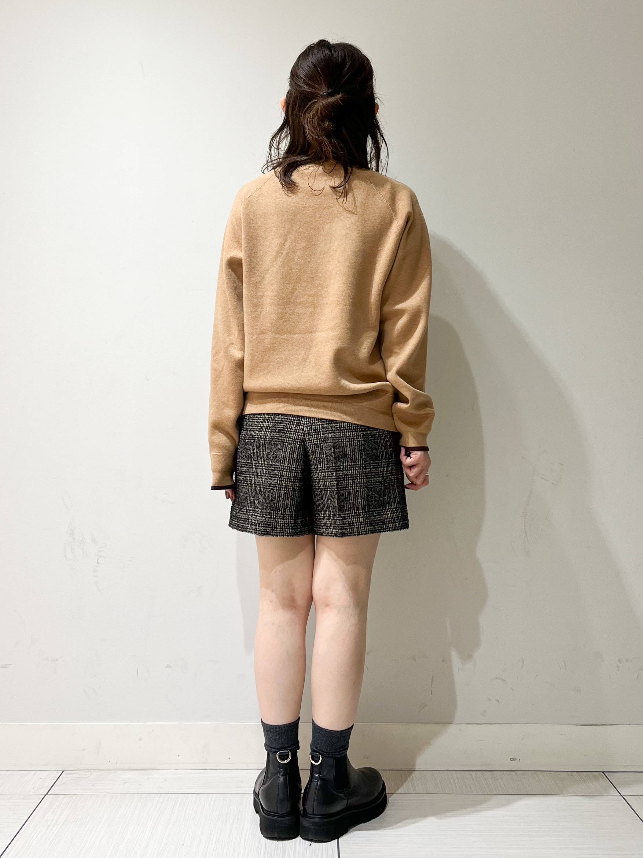 じゅんさんの「DRESSTERIOR｜【6色展開/ウォッシャブル】コットンカシミヤニット」を使ったコーディネート