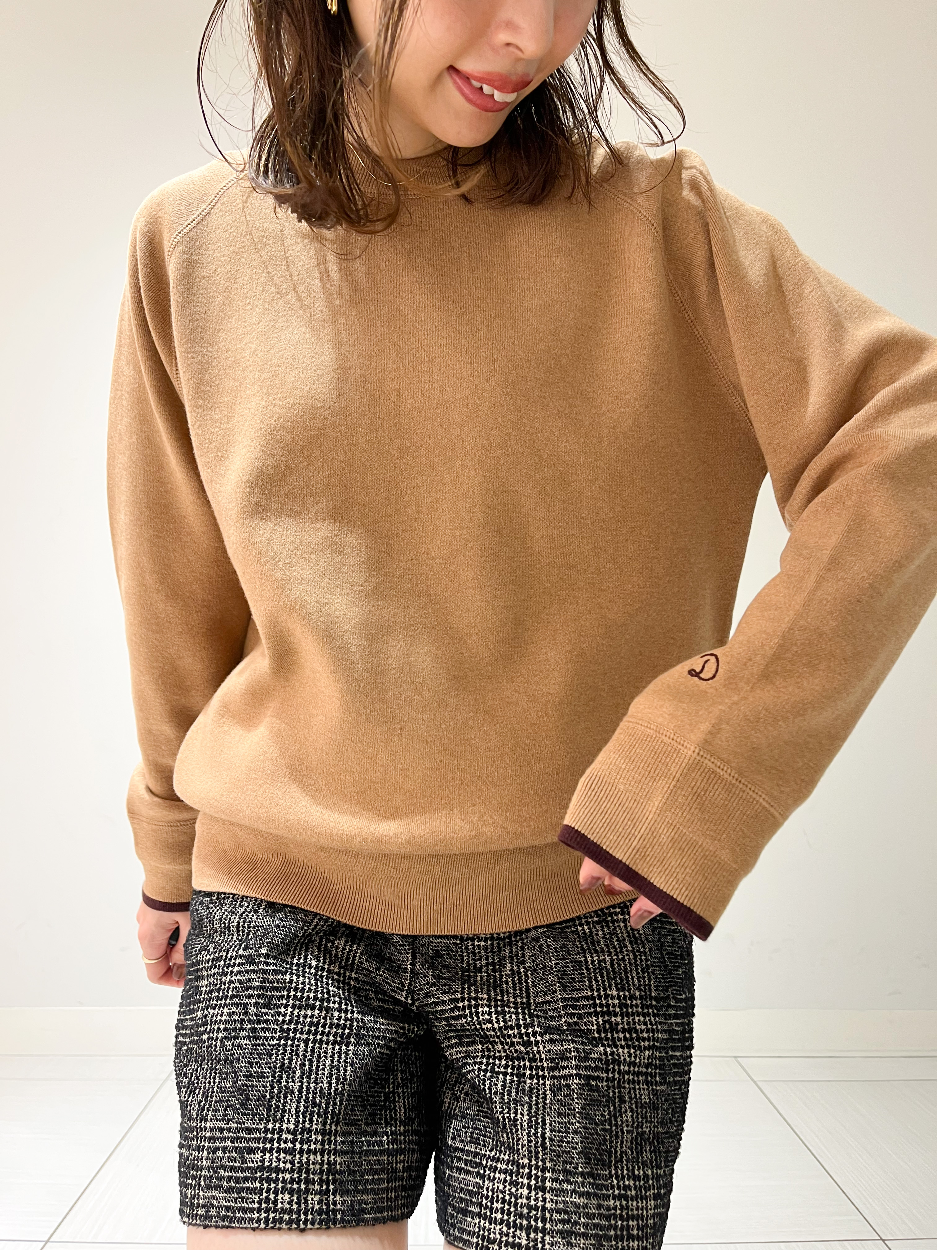 じゅんさんの「DRESSTERIOR｜【6色展開/ウォッシャブル】コットンカシミヤニット」を使ったコーディネート