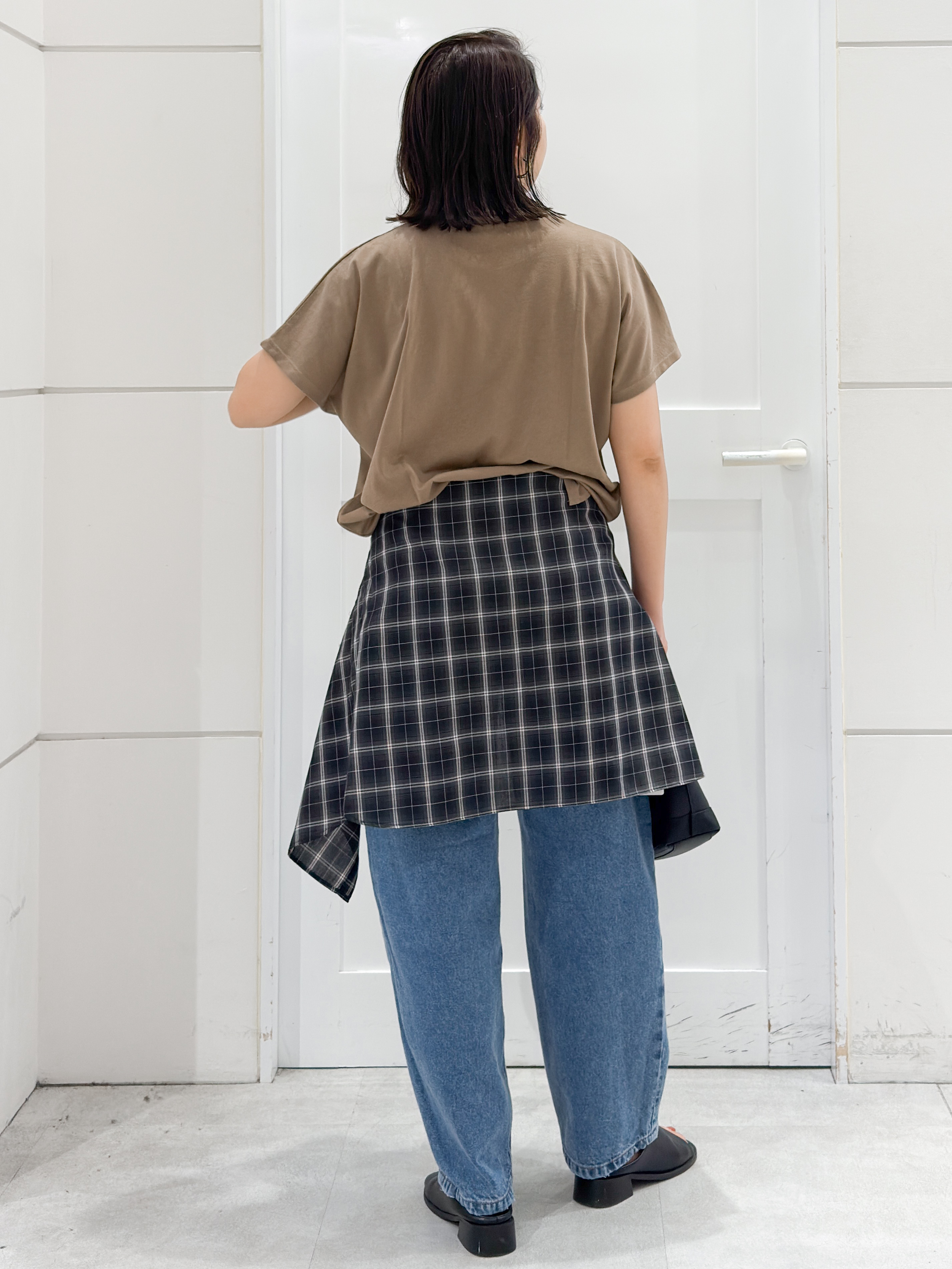 yuka.aさんの「OPAQUE.CLIP｜フォトプリントTシャツ【洗濯機OK】」を使ったコーディネート
