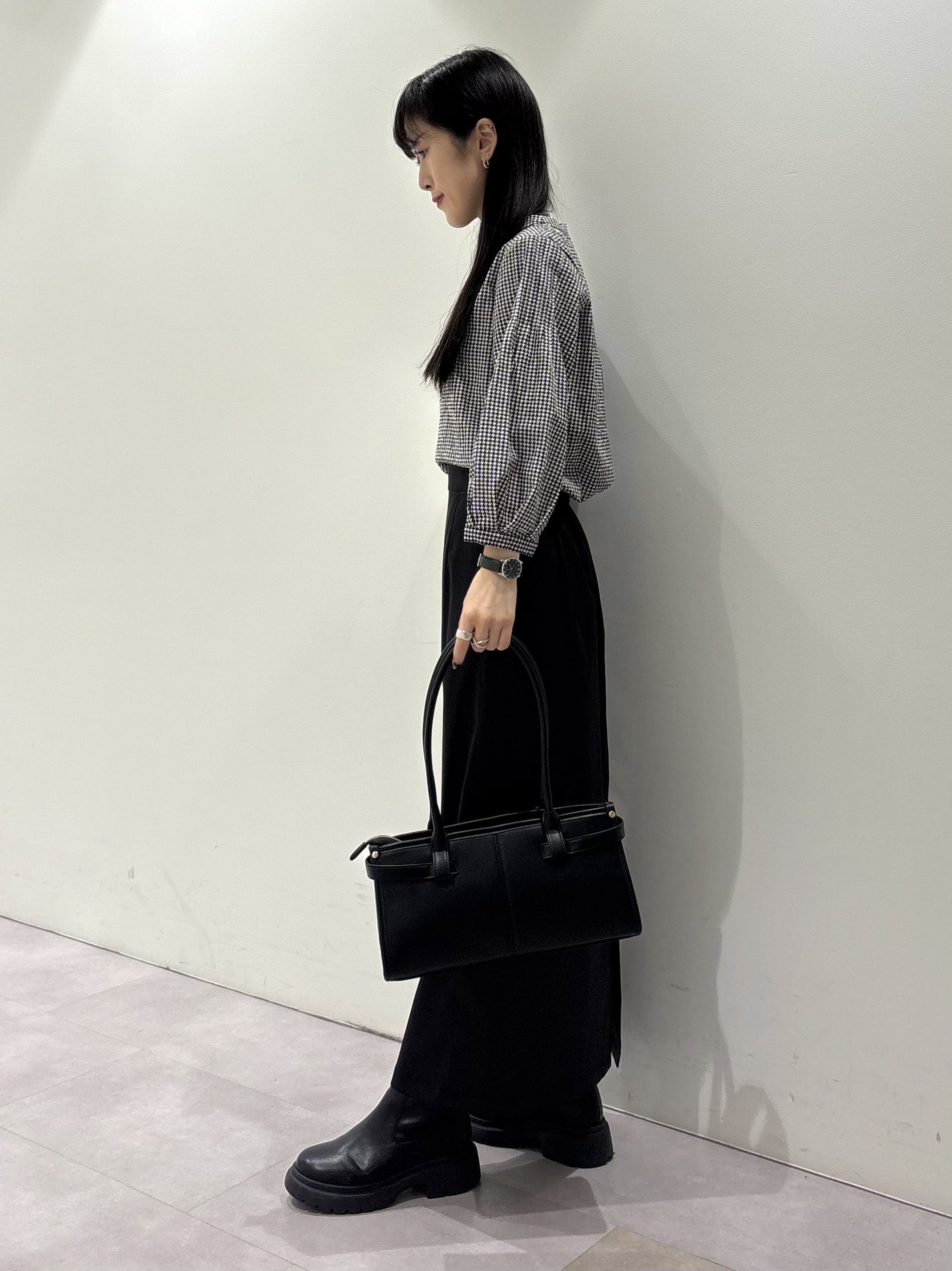 KEIKOさんの「INDIVI｜【UVケア／吸汗速乾】凹凸素材ミニスタンドトップス」を使ったコーディネート