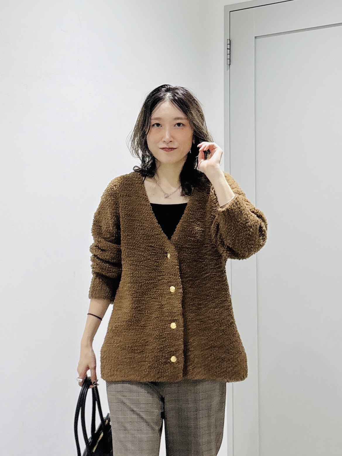 kotakiさんの「INDIVI｜【洗濯機OK／ストレッチ◎】ストレートワイドパンツ」を使ったコーディネート