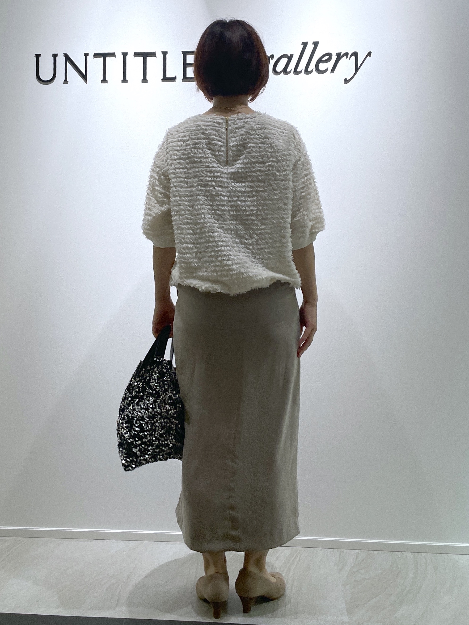 hanaさんの「UNTITLED｜【秋映え/体型カバー】フェザージャガードプルオーバー」を使ったコーディネート