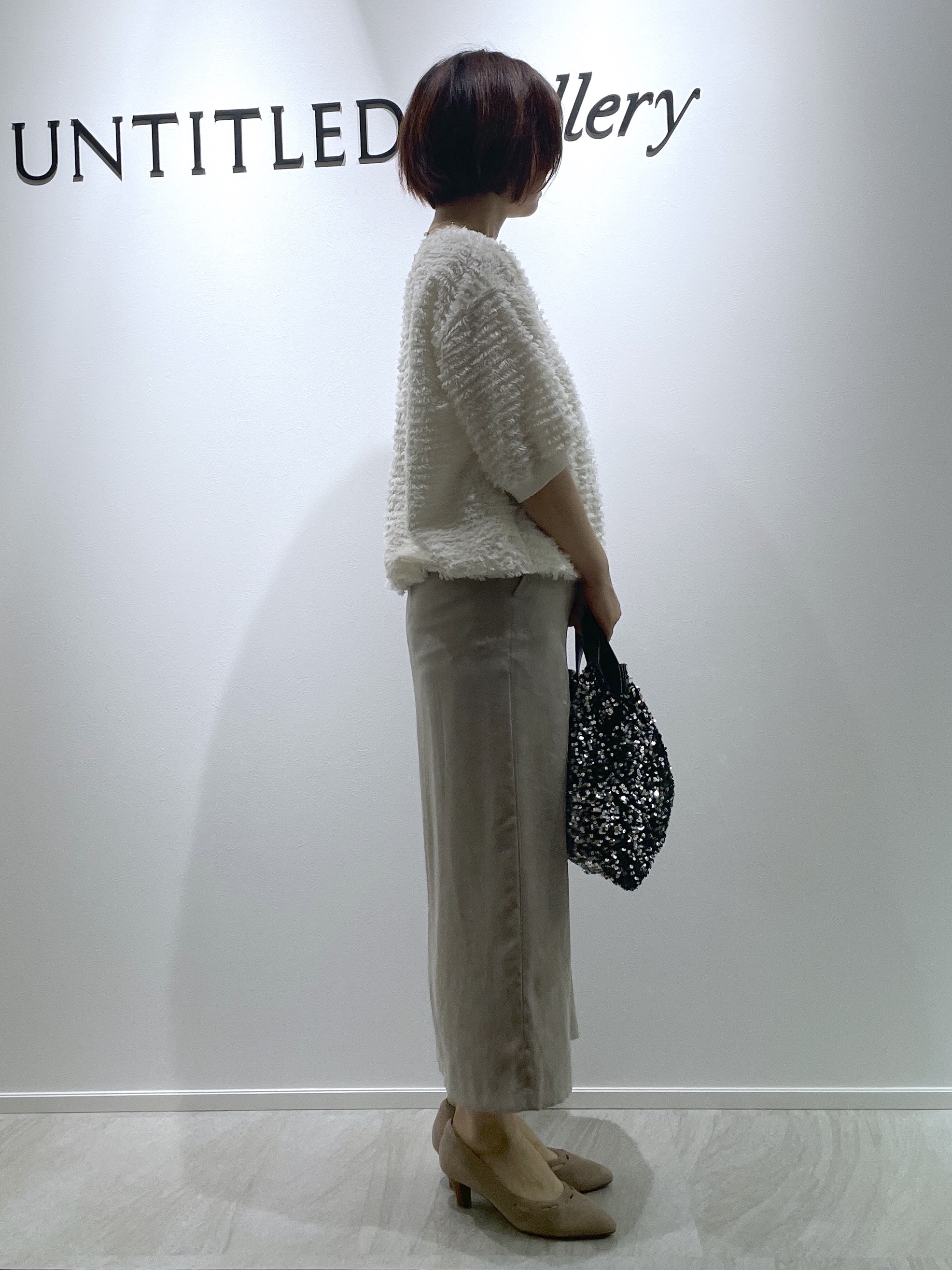 hanaさんの「UNTITLED｜【秋映え/体型カバー】フェザージャガードプルオーバー」を使ったコーディネート