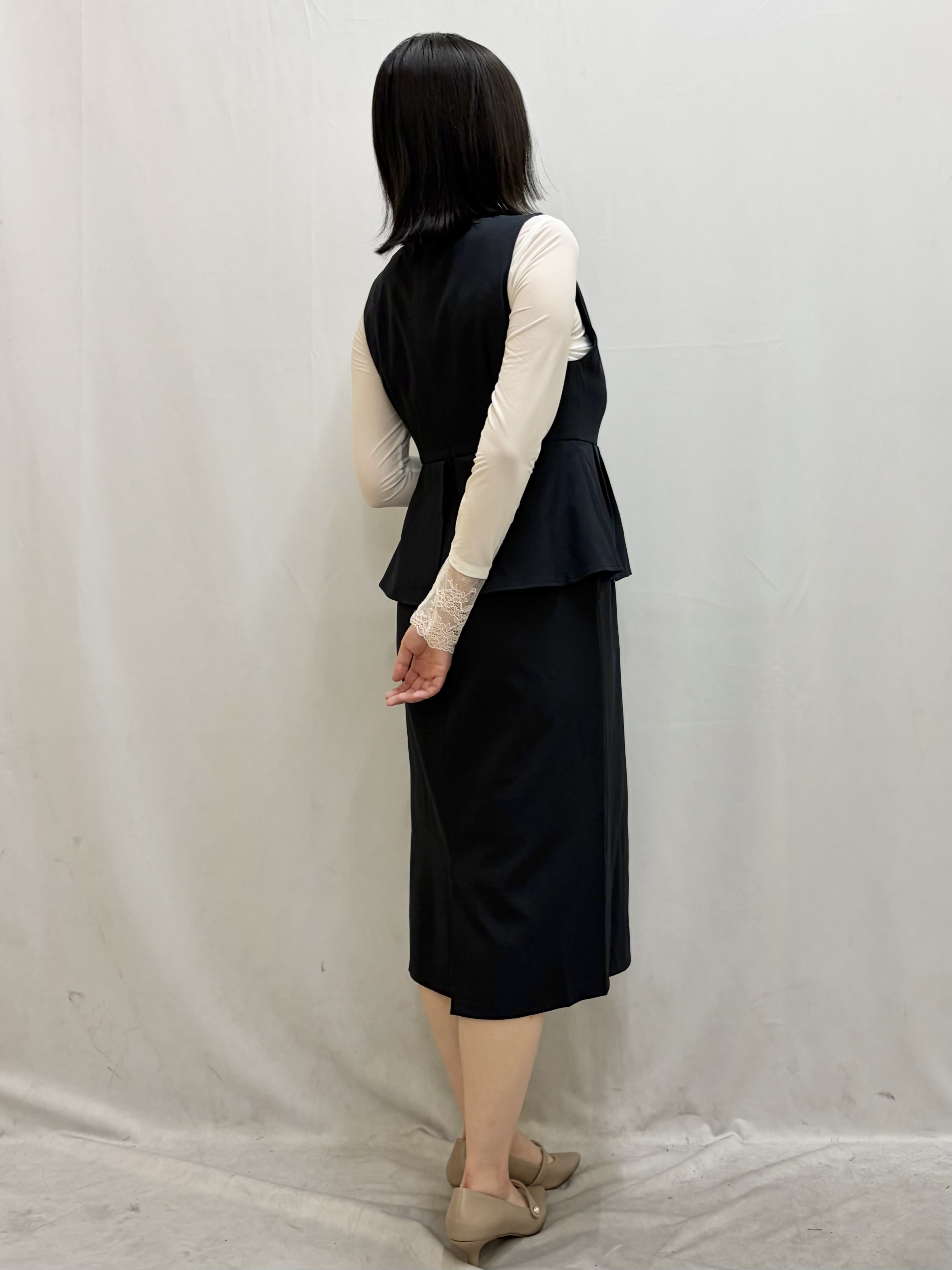 kasumiさんの「index｜袖レースシアートップス【洗濯機OK】」を使ったコーディネート