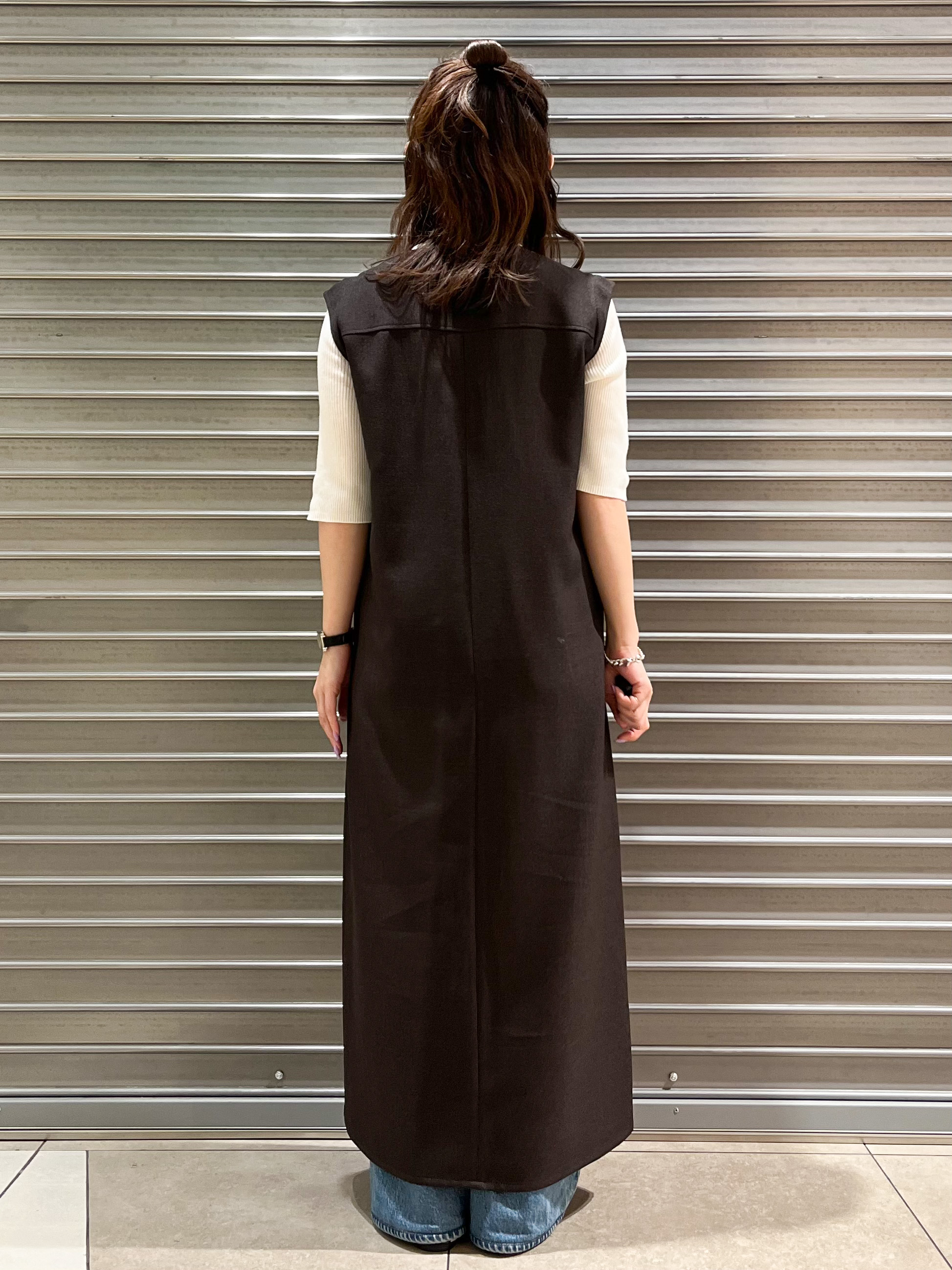 じゅんさんの「DRESSTERIOR｜【ウォッシャブル】ツイードライクワンピース」を使ったコーディネート