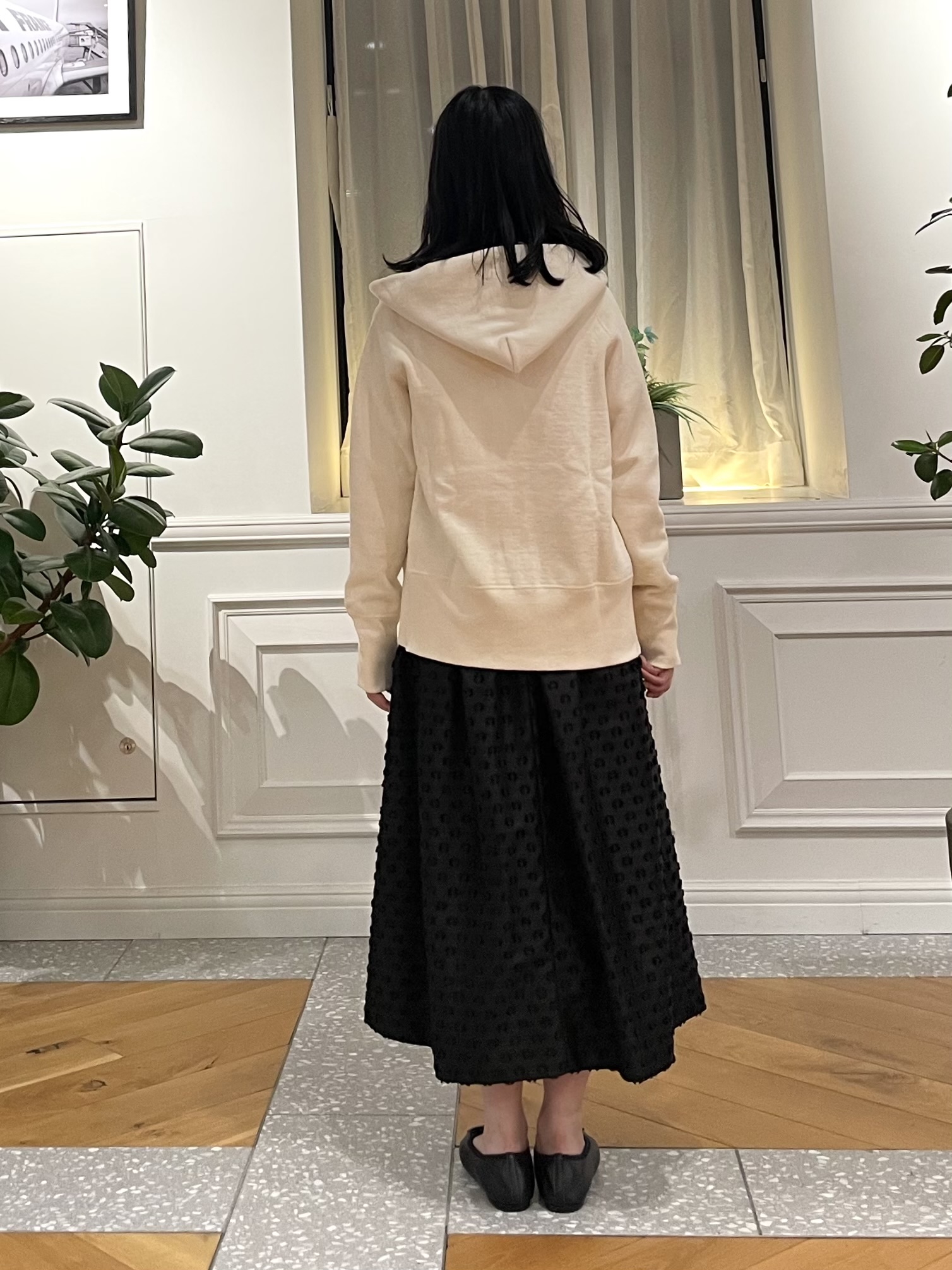 Lilyさんの「DRESSTERIOR｜デキシー吊裏毛ジップアップパーカ」を使ったコーディネート
