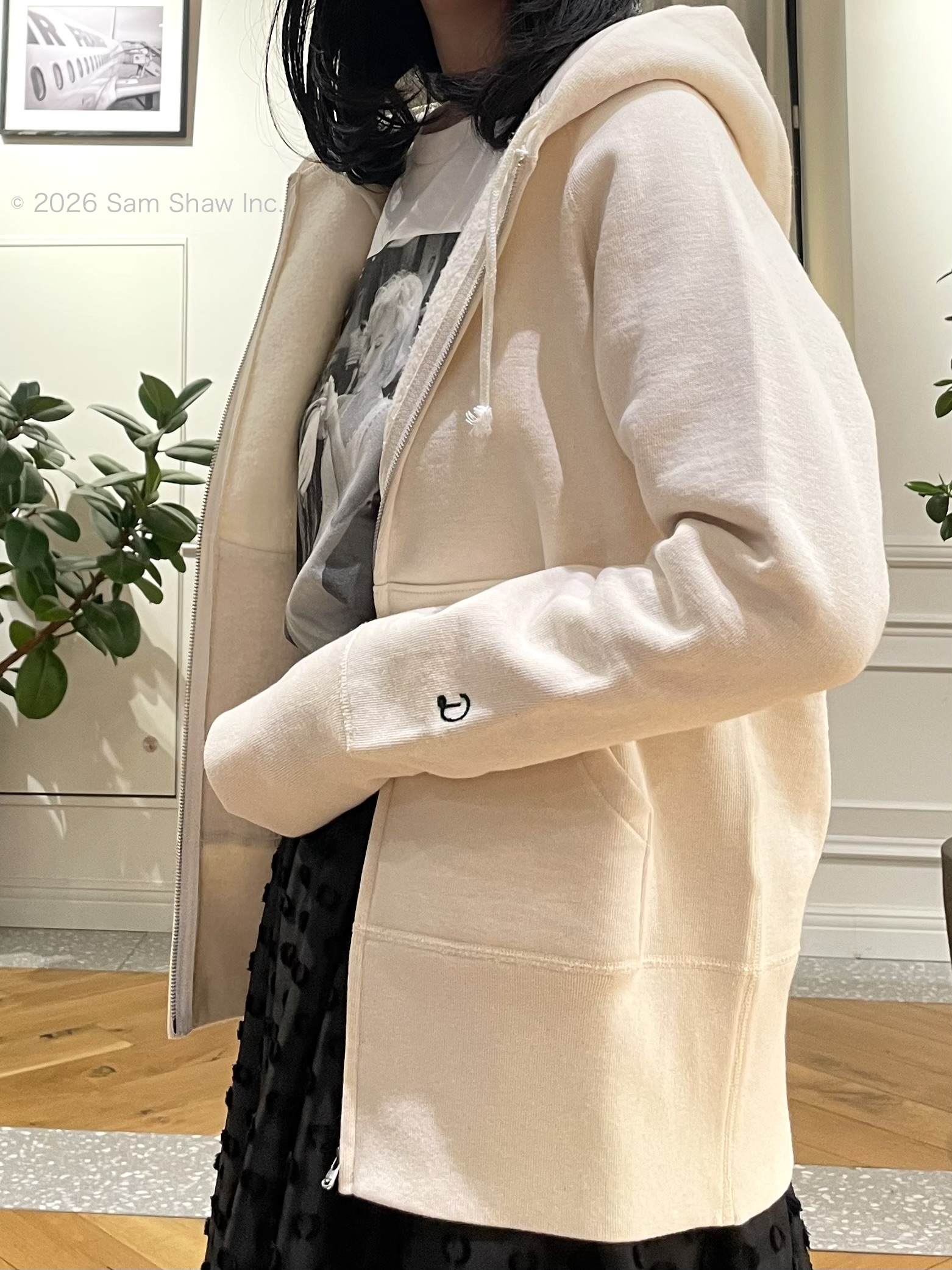 Lilyさんの「DRESSTERIOR｜デキシー吊裏毛ジップアップパーカ」を使ったコーディネート