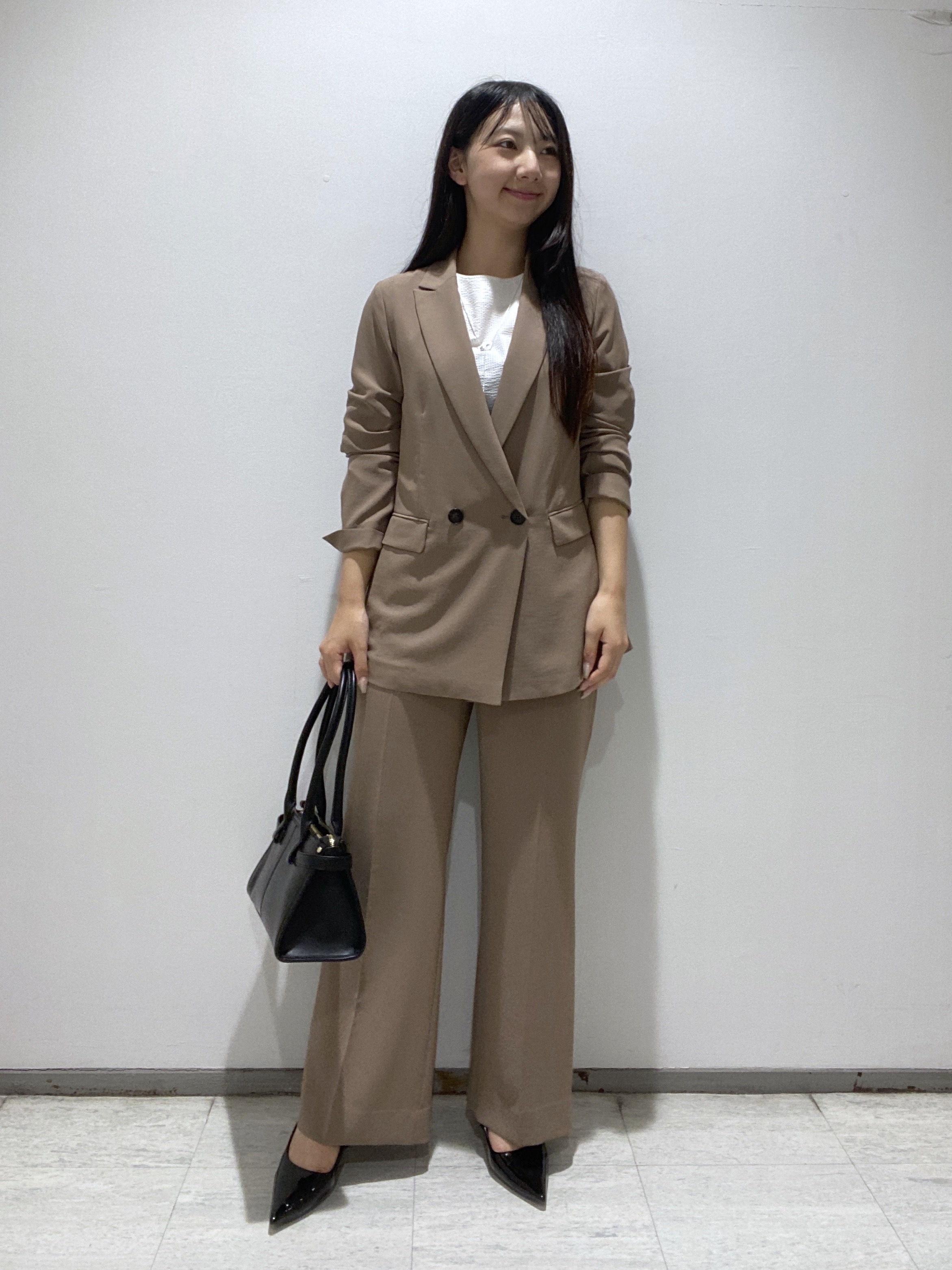meiさんの「INDIVI｜【初秋/UVケア/着る日傘】ダブルジャケット」を使ったコーディネート