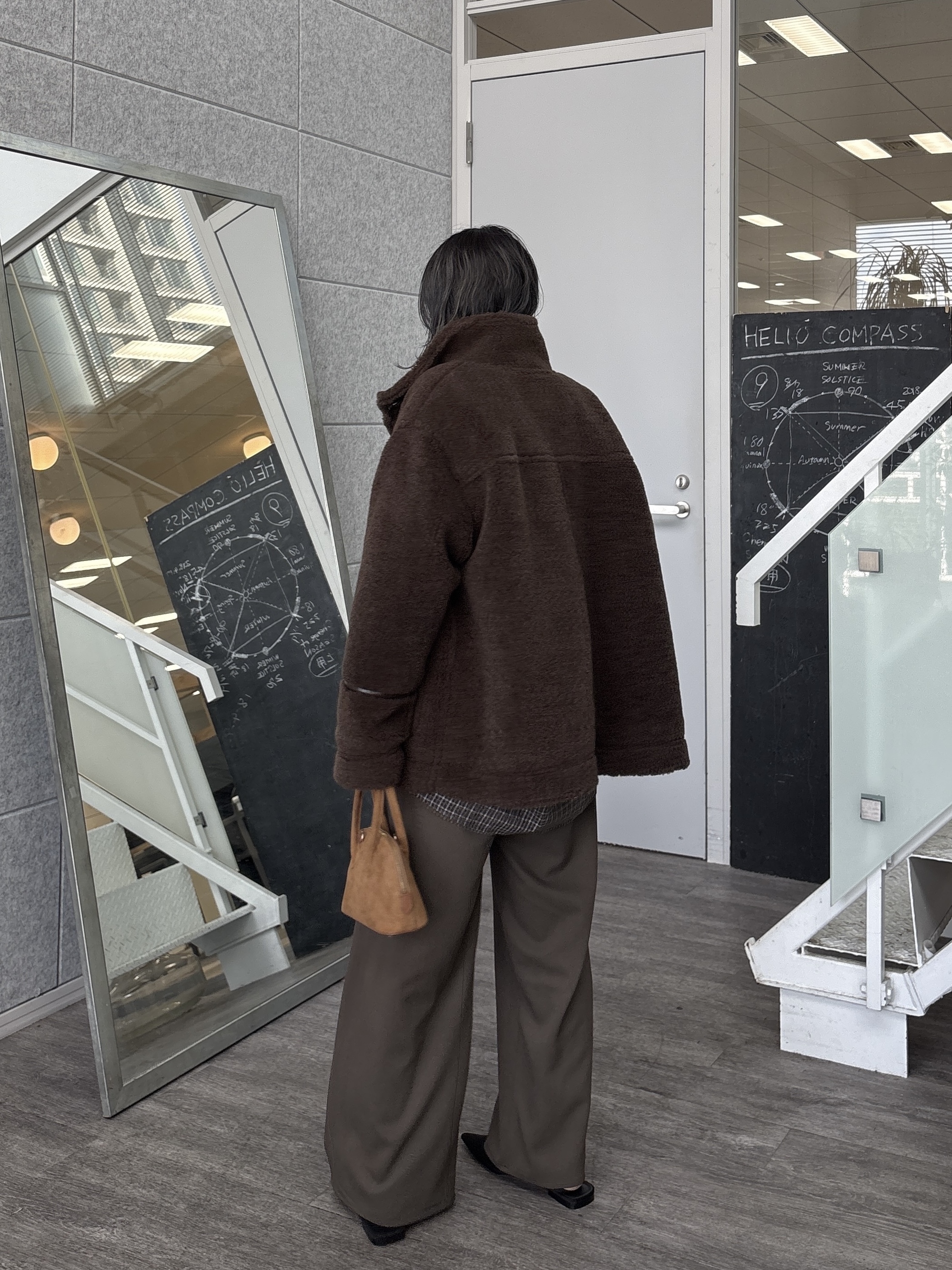 kotakiさんの「INDIVI｜チェックフーディオーバーシャツ」を使ったコーディネート