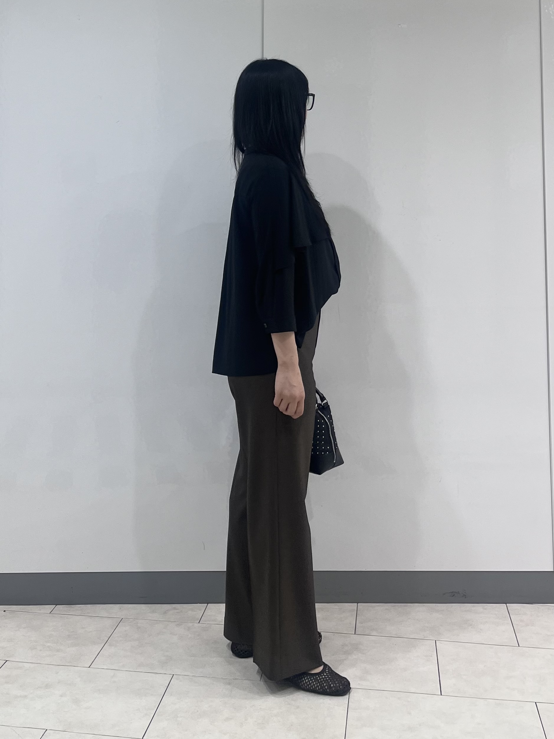 hasuさんの「INDIVI｜【洗濯機OK／ストレッチ◎】秋はじめのダブルジャケット」を使ったコーディネート