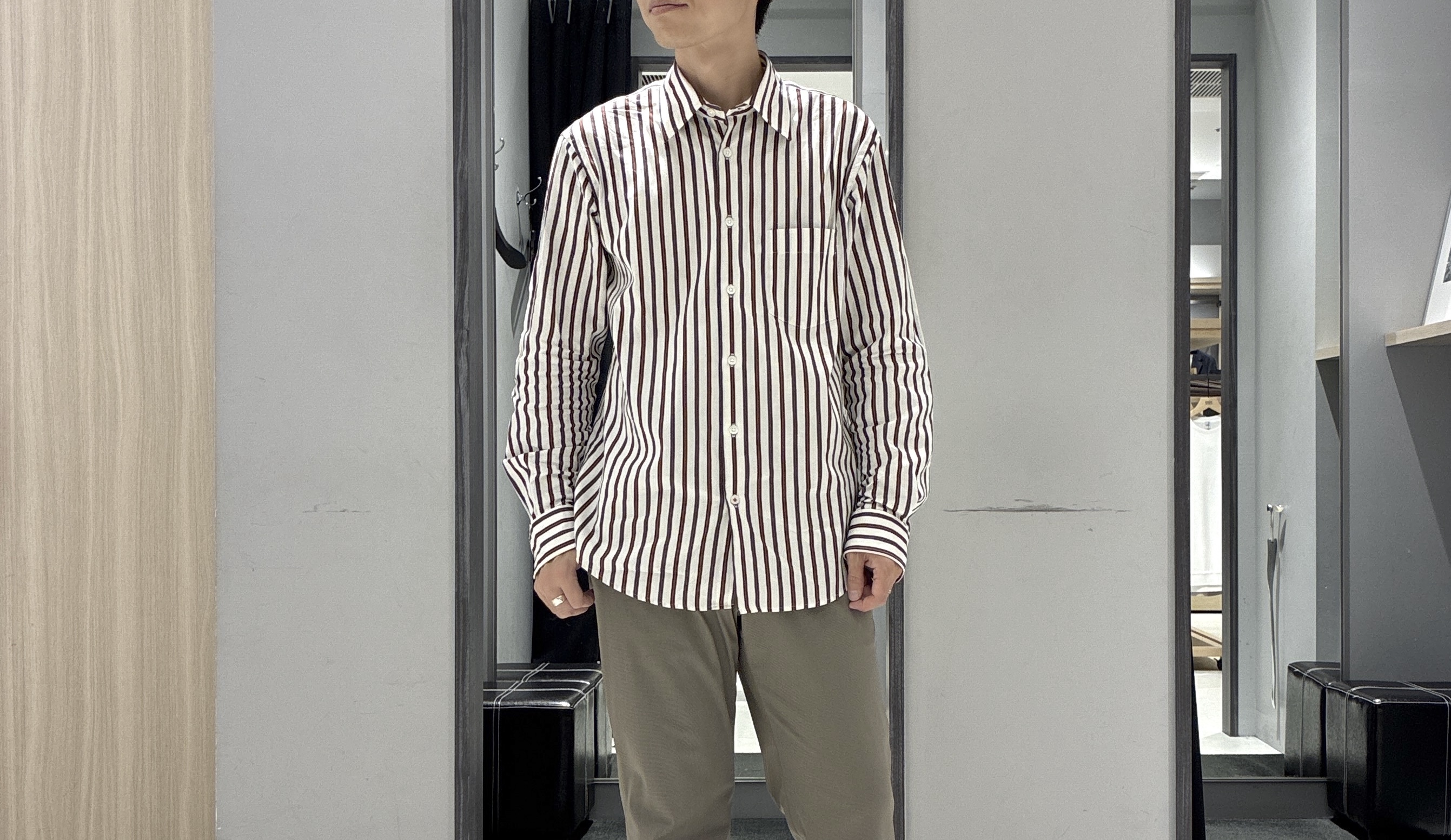 わいずみさんの「TAKEO KIKUCHI｜【BOWLER HAT LABEL】日本製クルーネックカーディガン」を使ったコーディネート