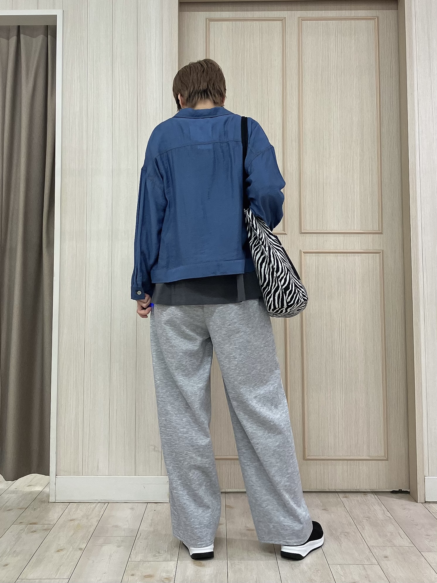 Turnerさんの「SHOO･LA･RUE｜【S-LL/洗濯機可】Gジャン風 軽く羽織れるシアージャケット」を使ったコーディネート