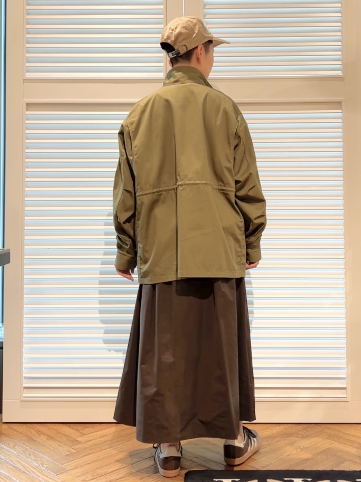 OCHIAIさんの「DRESSTERIOR｜【ウォッシャブル】コンパクトコットンミリタリーブルゾン」を使ったコーディネート